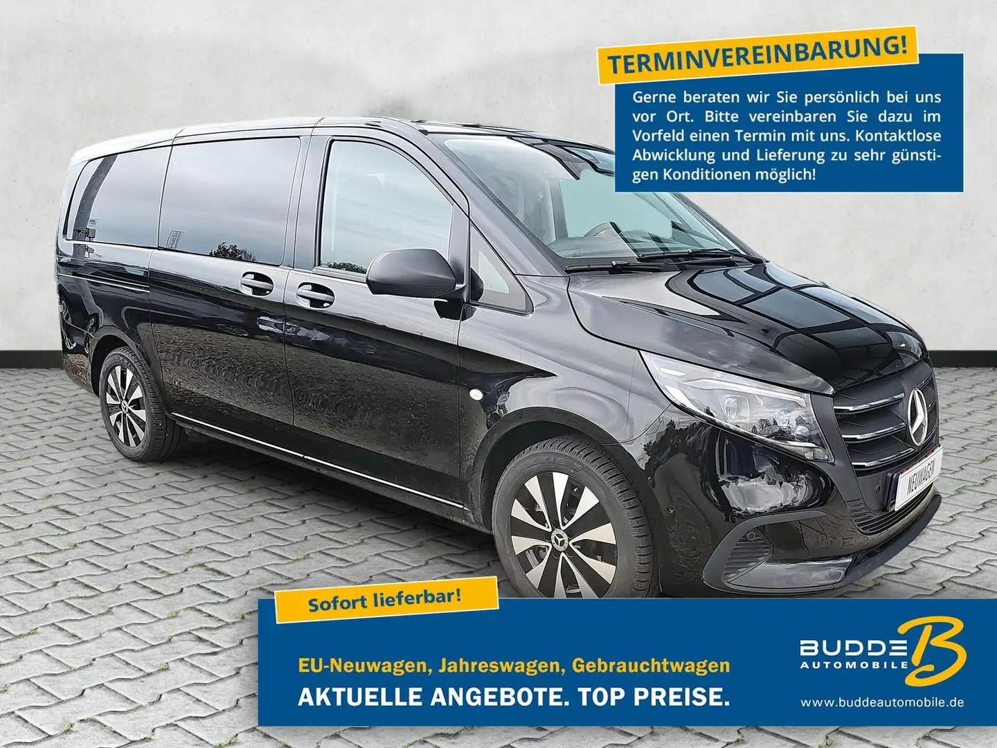 Mercedes-Benz Vito Tourer 116 CDI 9G-Tron. Select lang 9Si AHK Negru - 1