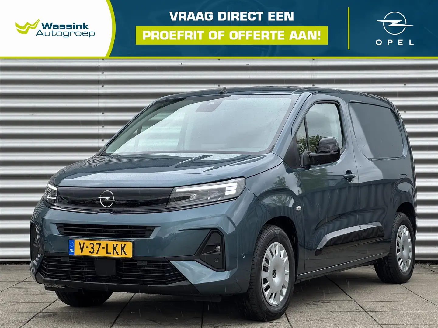 Opel Combo Cargo 50kWh 136pk 11 kW L2H1 | Digitale binnenspie Blauw - 1