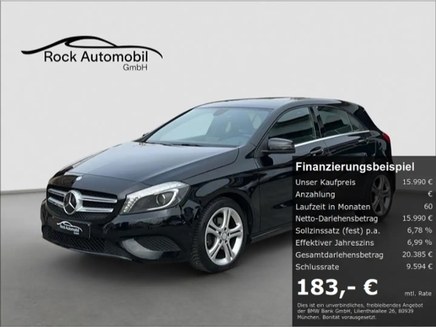 Mercedes-Benz A 220 CDI Automatik LED *Garantie* Negro - 1