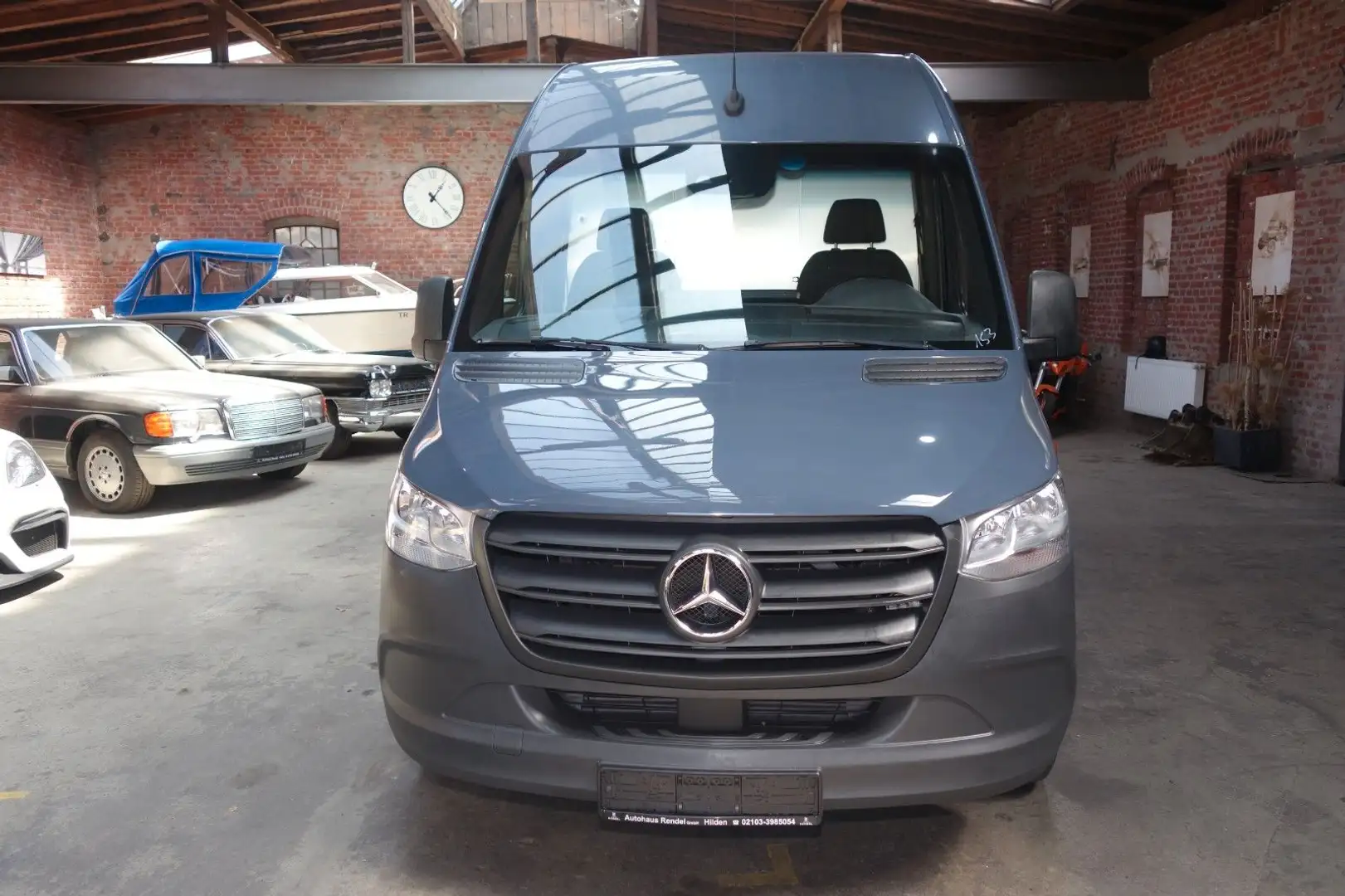 Mercedes-Benz Sprinter Kasten 314 L2 Klima Kamera TüvNeu Euro6 Gris - 2
