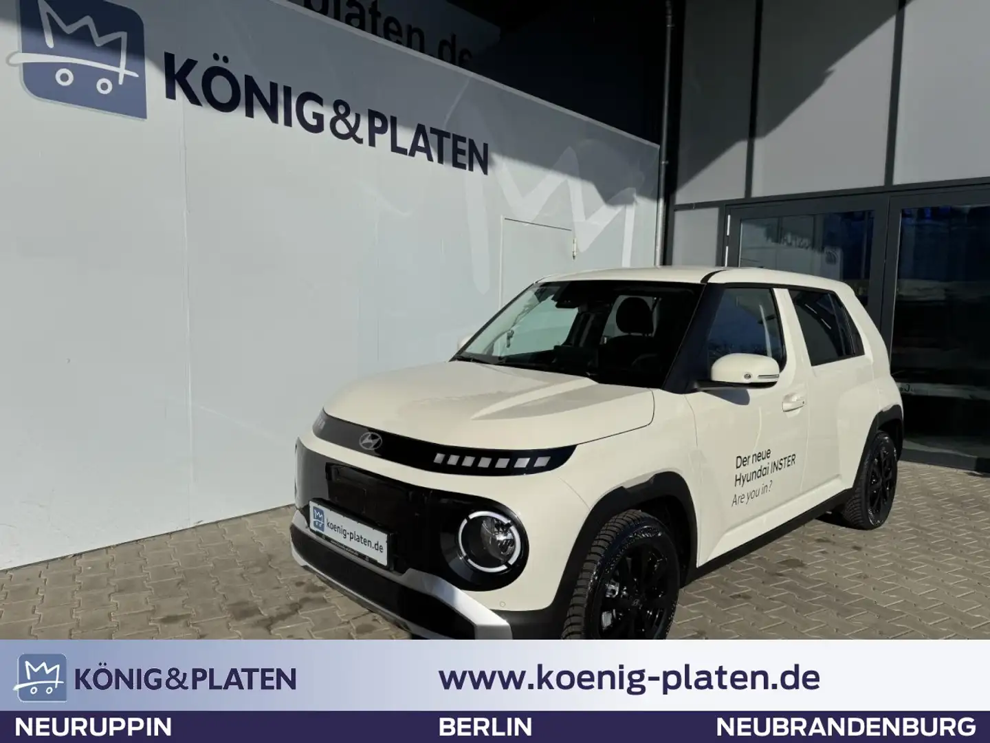 Hyundai Inster EV 42 kWh (97 PS) 2WD TREND Effizienz-P. Klima Beige - 1