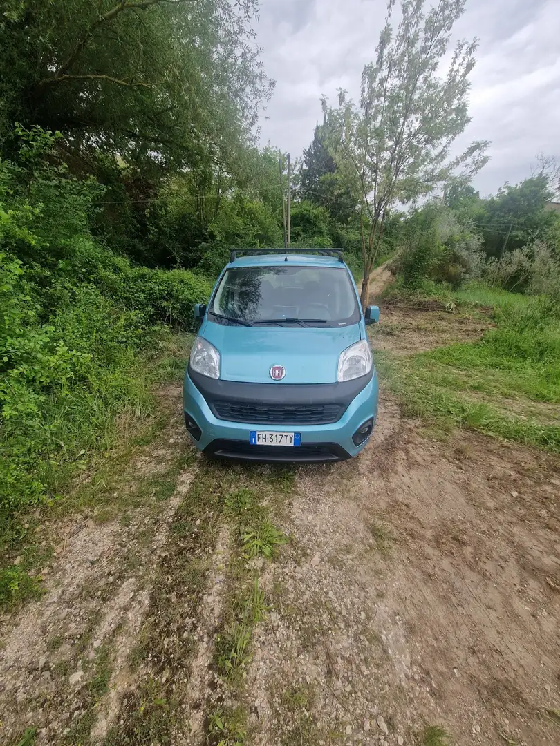 Fiat Qubo Qubo 1.3 mjt 16v Lounge 95cv Modrá - 1