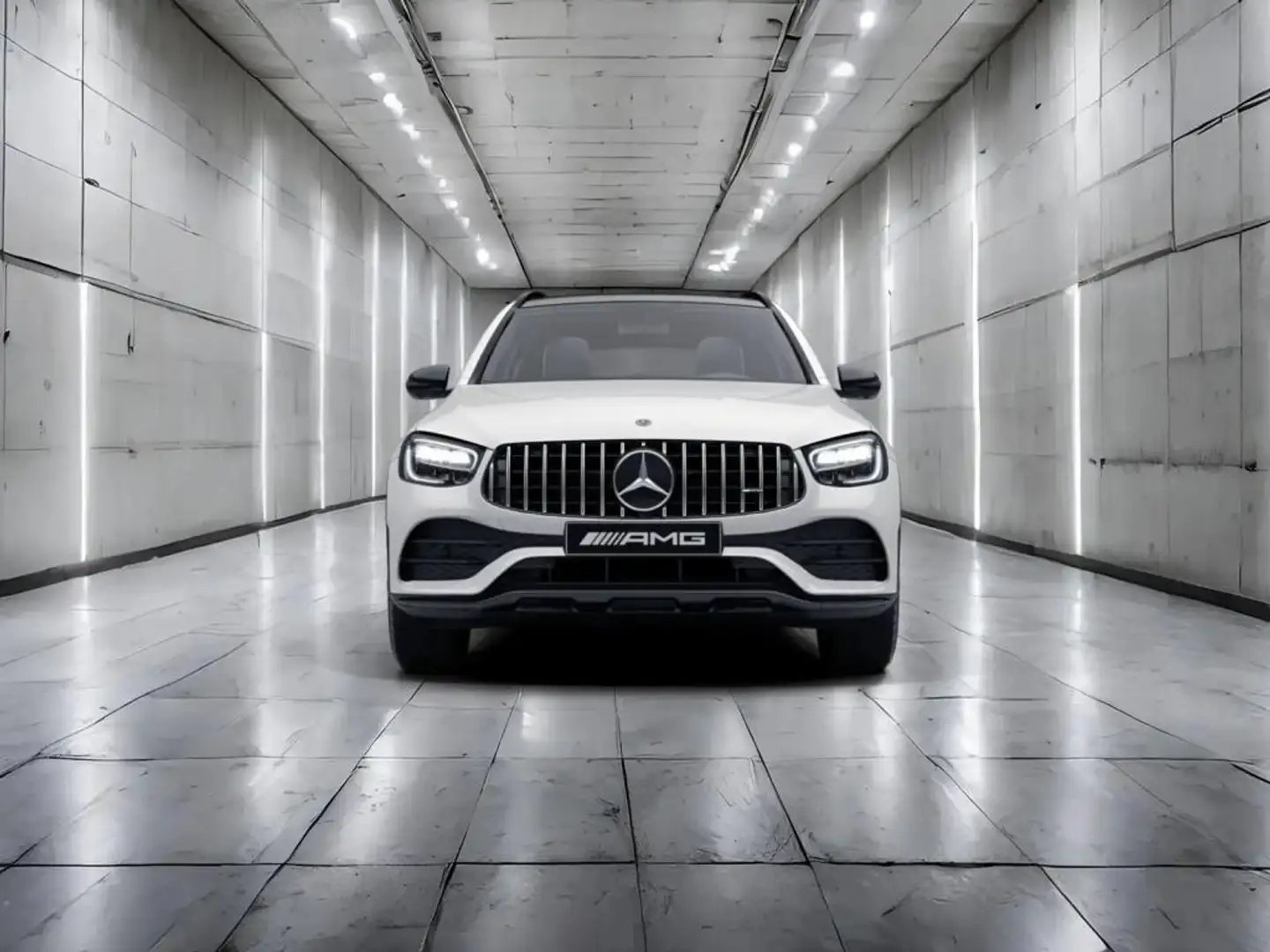 Mercedes-Benz GLC 43 AMG 4M PANO+360°KAM+SITZKLIMA+AMBIENTEBEL Weiß - 2