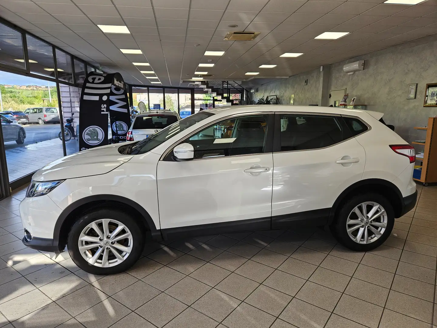 Nissan Qashqai Qashqai 1.5 dci  110cv Weiß - 2