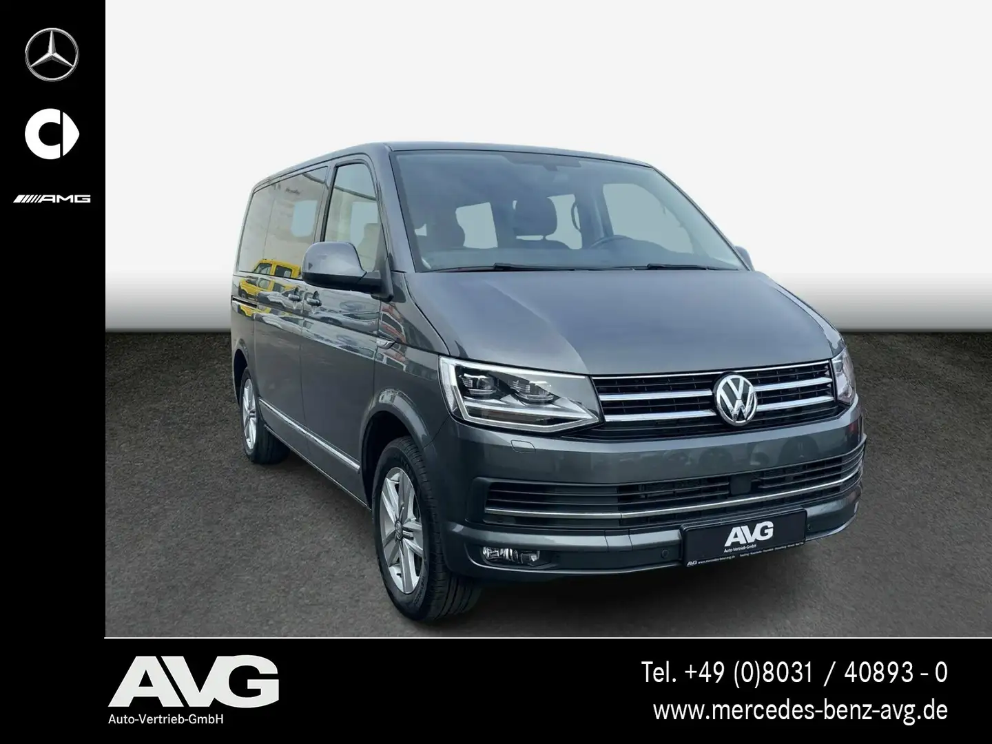 Volkswagen T6 Multivan T6 2.0 TDI Multivan Generation Six Stdhzg LED Gris - 2