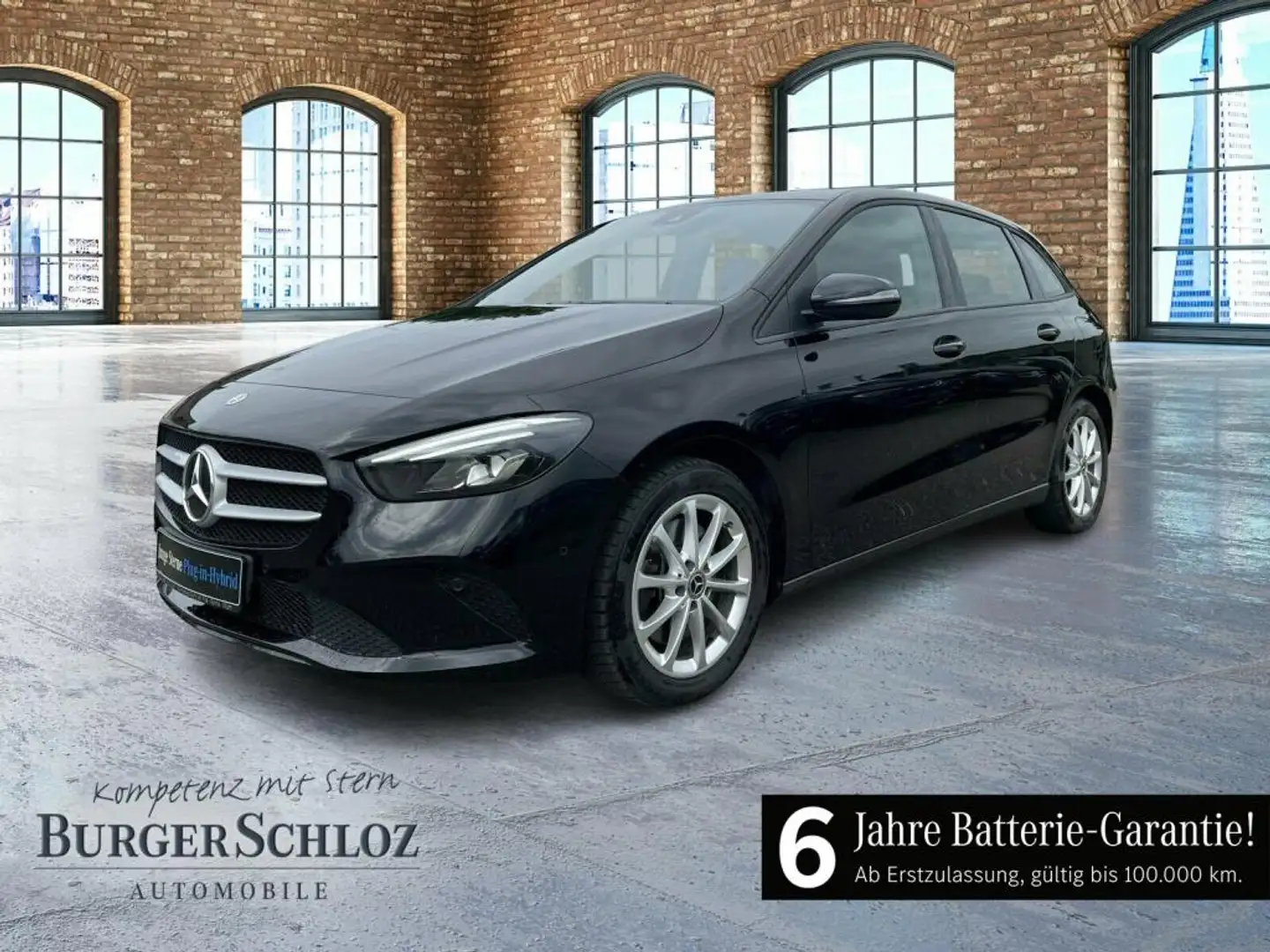 Mercedes-Benz B 250 e PDC SHZ LED SpurH AUT LM KAM KlimaA Чорний - 1