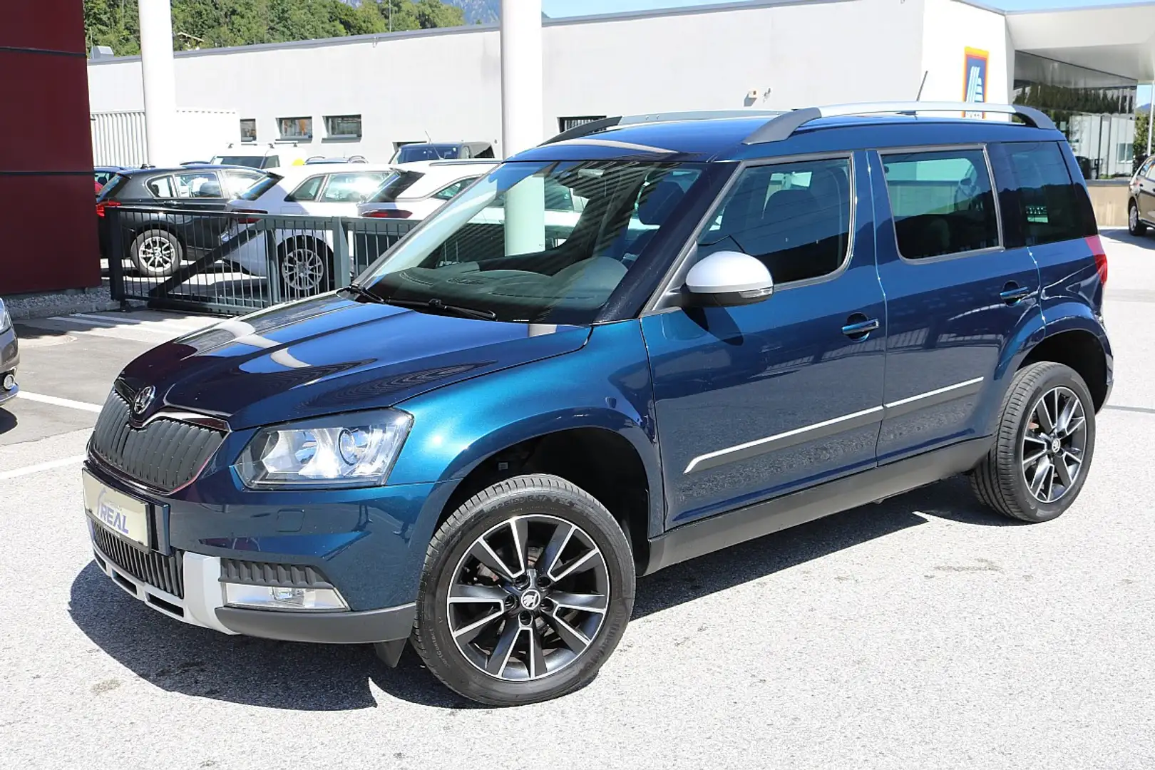 Skoda Yeti Outdoor Elegance 2,0 TDI 4x4 Bleu - 2