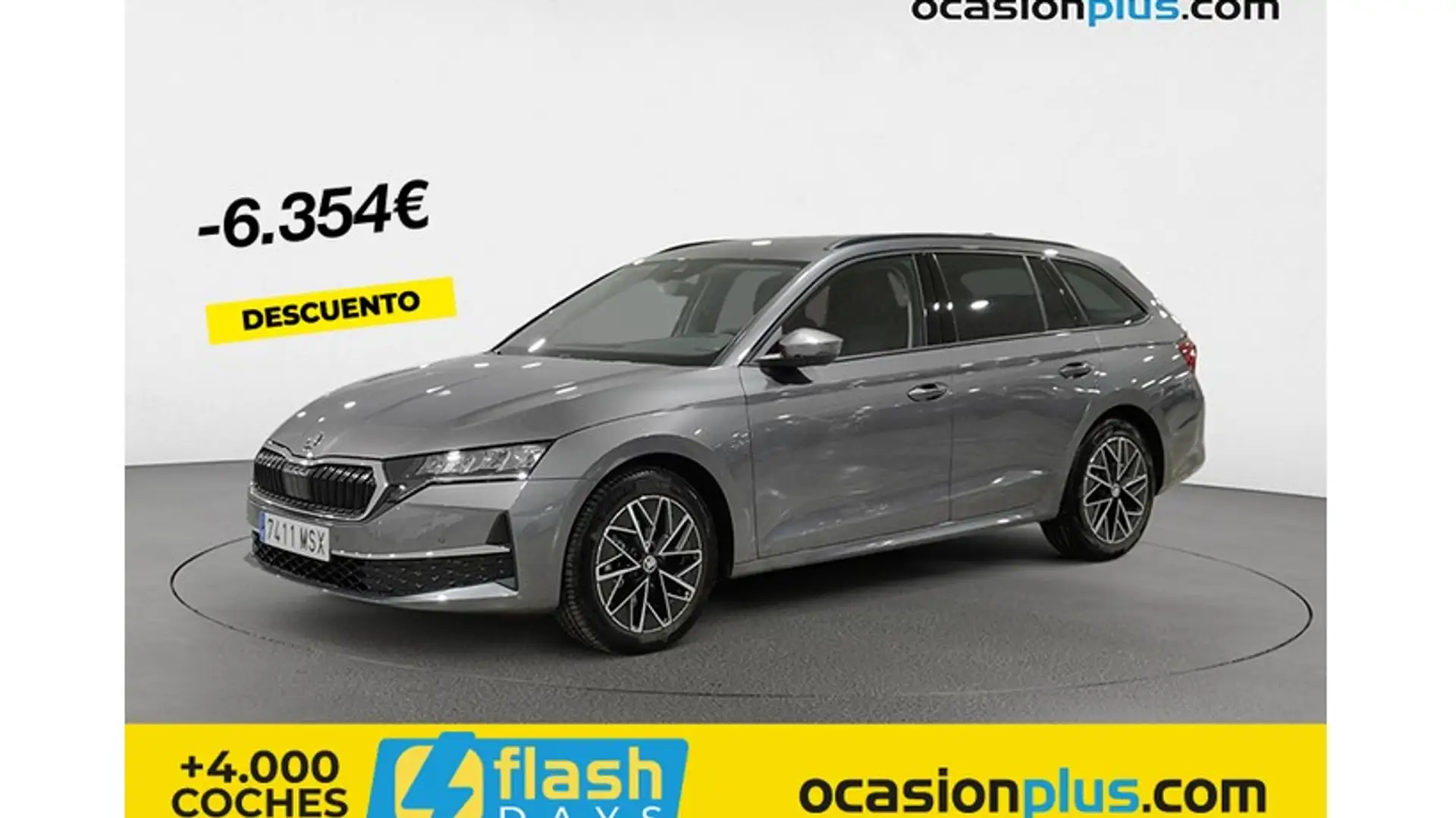 Skoda Octavia Combi 1.5 TSI MHEV Selection DSG7 110kW Gris - 1