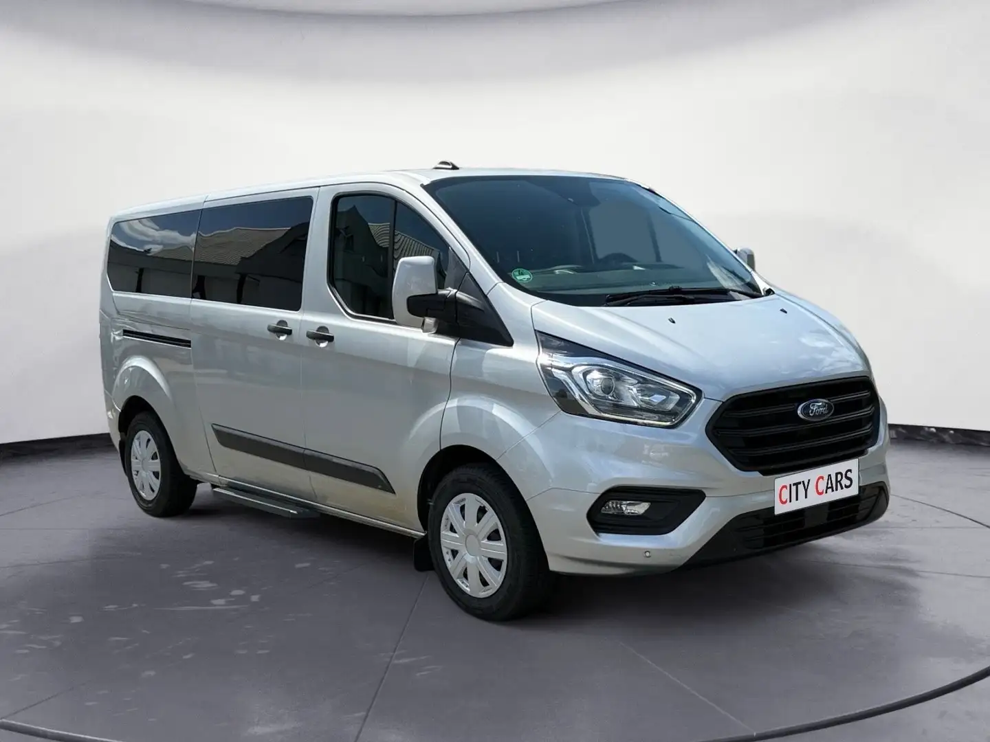 Ford Transit Custom Kombi 340 L2 Trend 9.Sitzer AHK Silber - 2