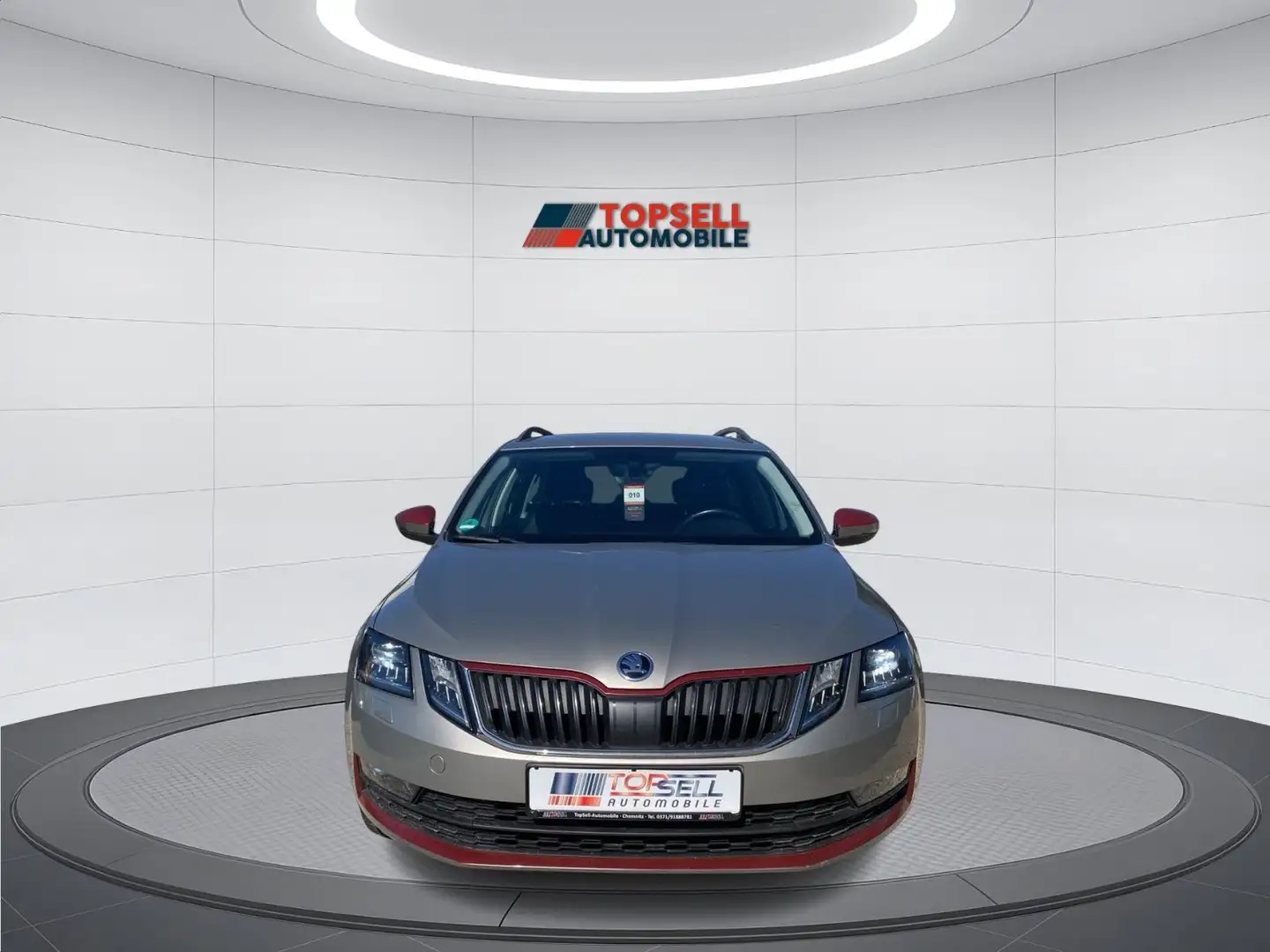 Skoda Octavia 1.4 TSI Drive Combi ACC LED AHK 1.Hand Beige - 2