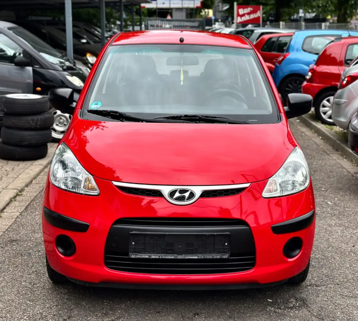 Hyundai i10 Classic E TÜV/INSP.NEU|TOP ZUSTAND|*40TKM* Rouge - 2