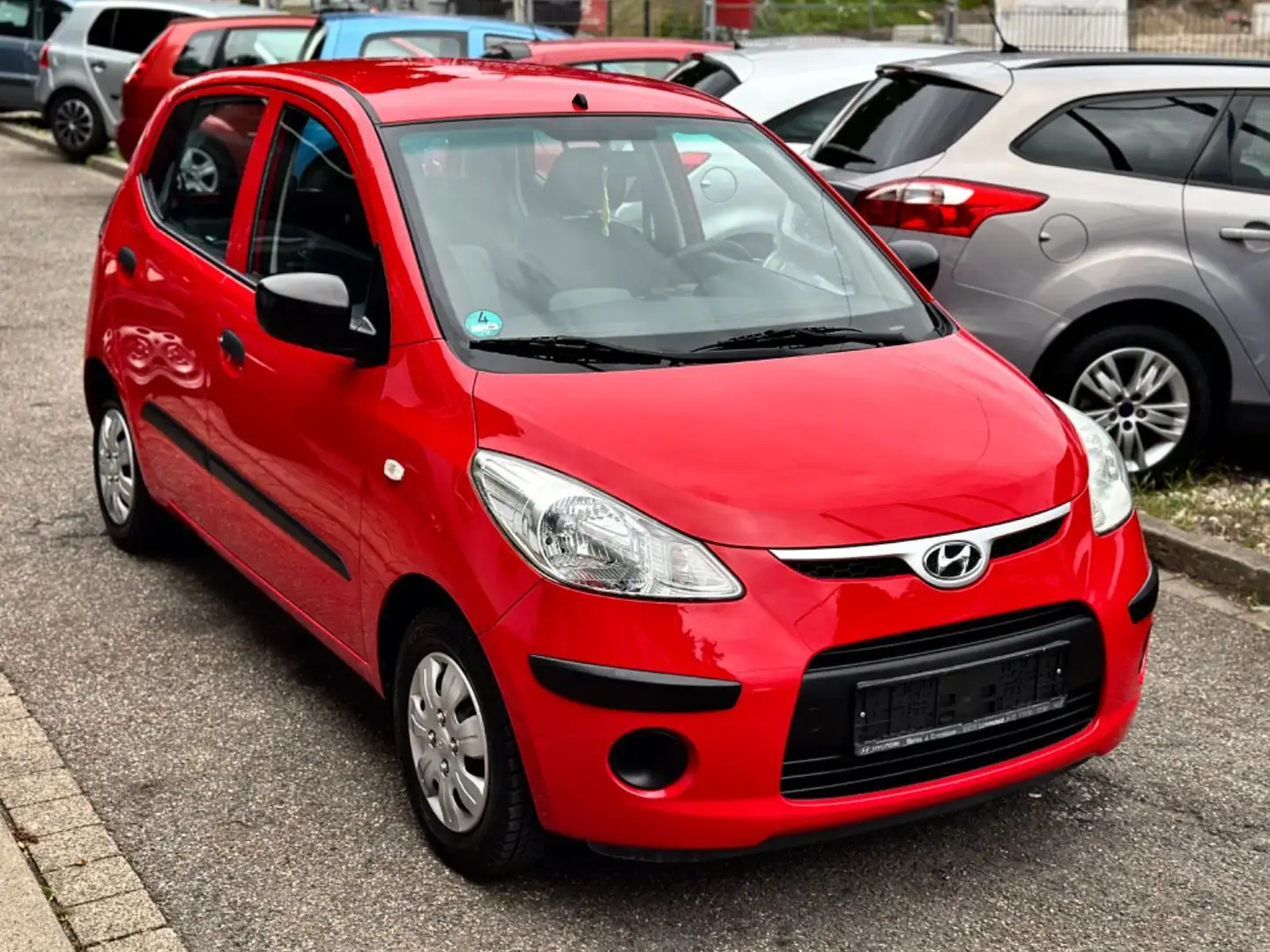 Hyundai i10 Classic E TÜV/INSP.NEU|TOP ZUSTAND|*40TKM* Rouge - 1