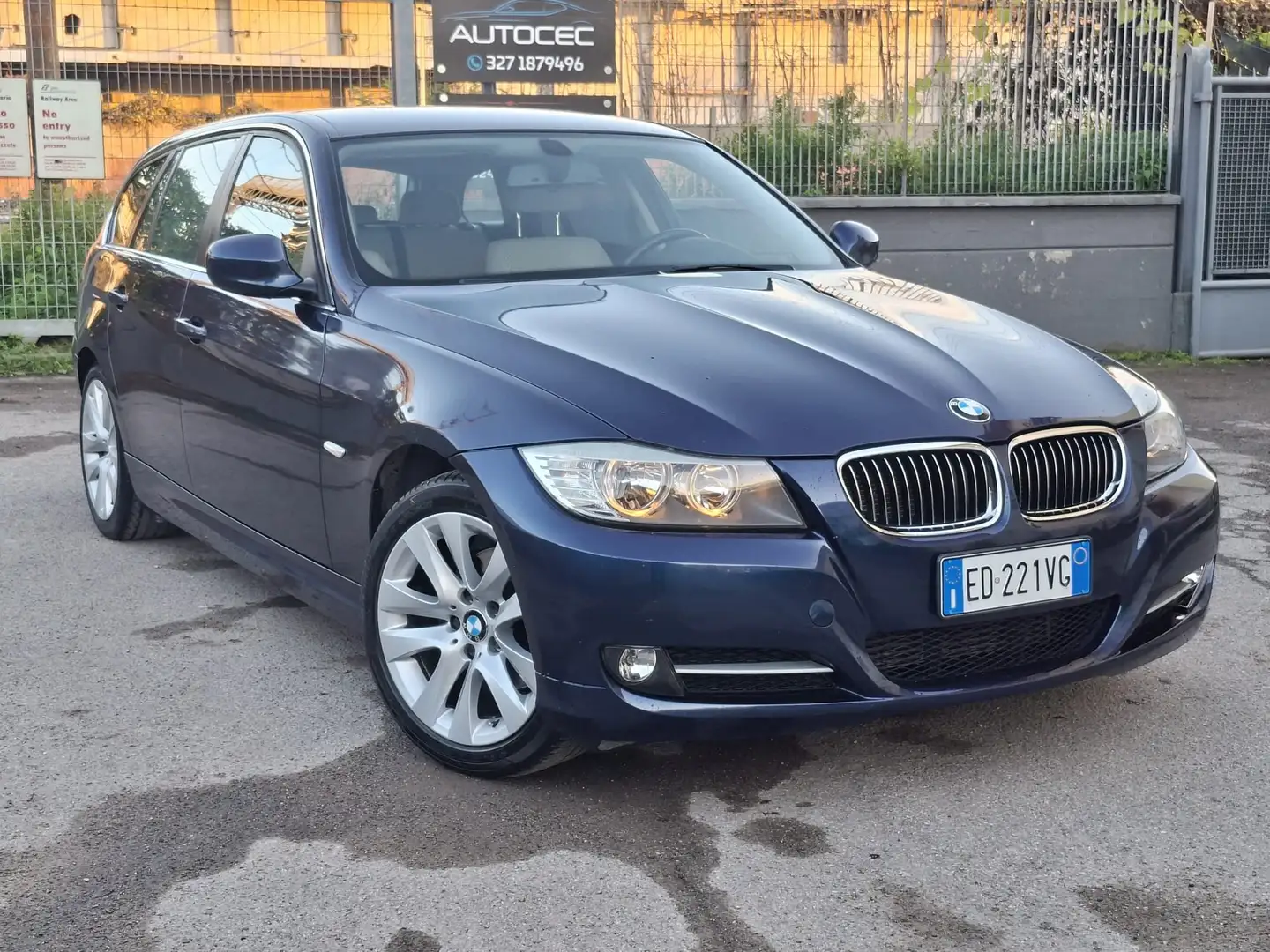 BMW 316 Serie 3 E91 Touring 316d  2.0 116cv Blu/Azzurro - 1