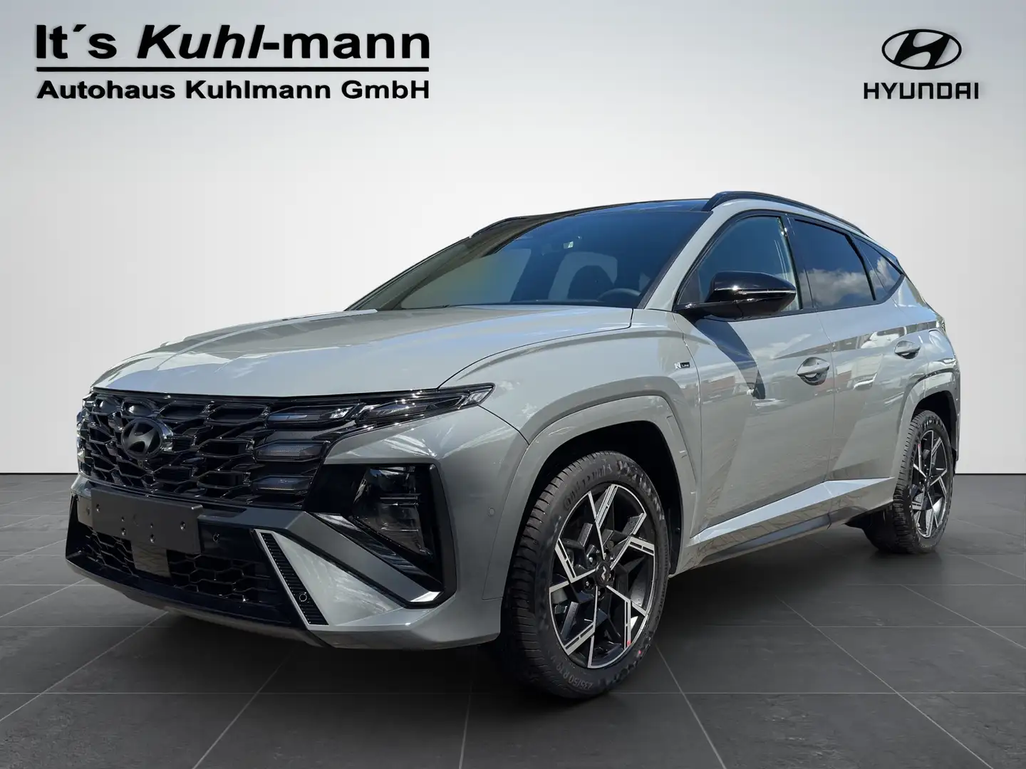 Hyundai TUCSON 1.6 T-GDi N-Line Sitz-P. Assistenz-P. Panoramadach Grau - 1