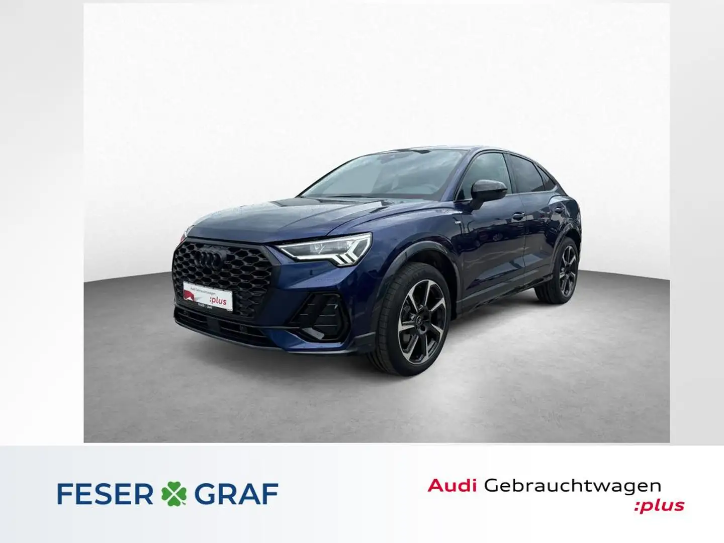 Audi Q3 Spb. 35 TFSI - S line - KAMERA - LED - ACC Blauw - 1