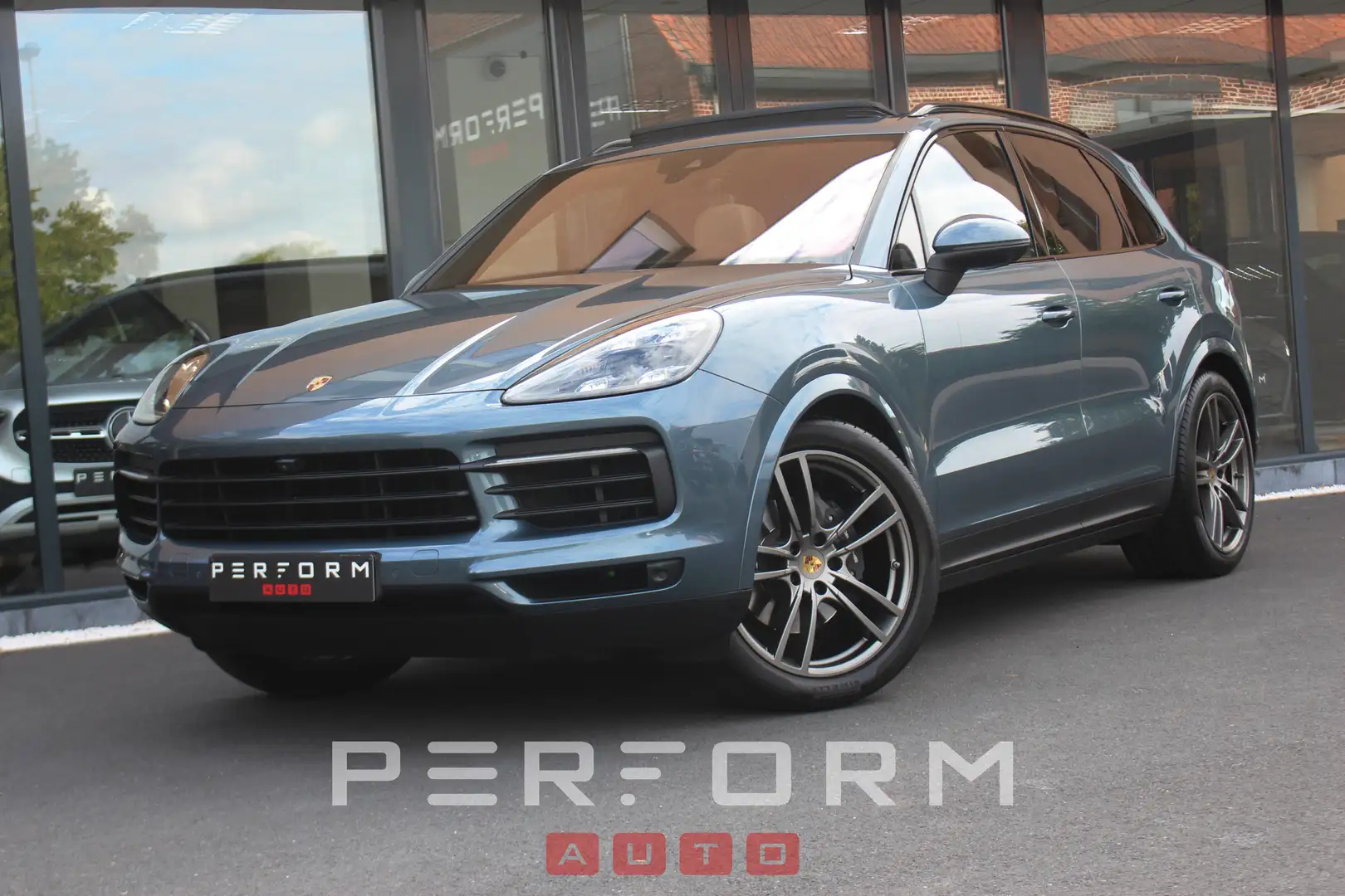 Porsche Cayenne 3.0i V6*PANO DAK*BOSE*360 CAM* + 1J GRNT Bleu - 1