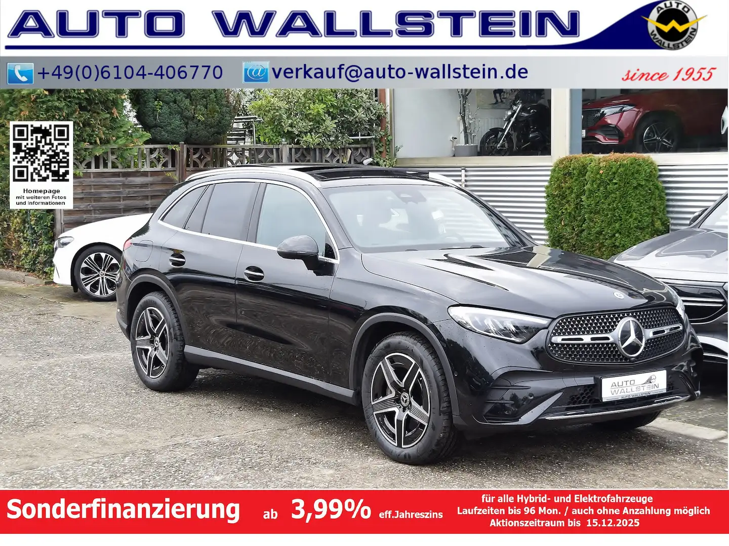 Mercedes-Benz GLC 220 d 4M AMG Line Advanced Plus (Pano AK Memo Schwarz - 1