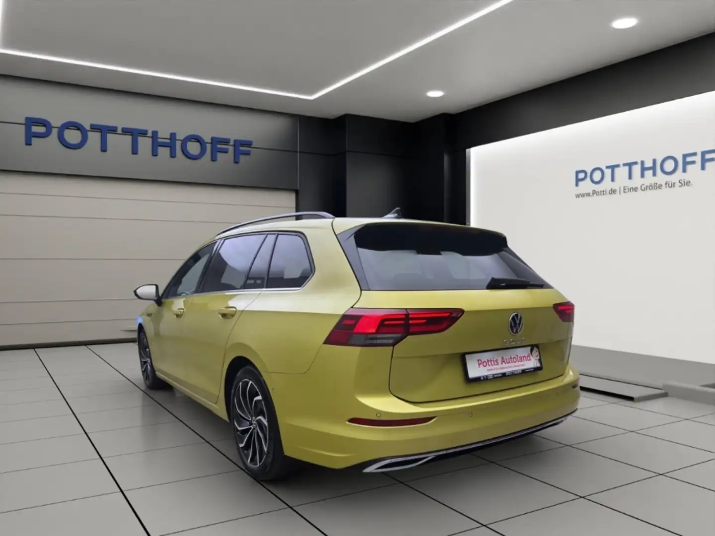 Volkswagen Golf Variant 2.0 TDI DSG STYLE NAVI LED+ SITZHZG ACC Gelb - 2