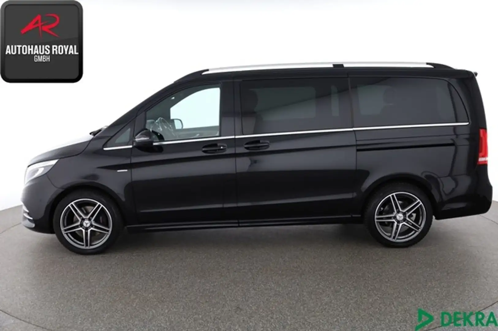 Mercedes-Benz V 220 d AMG 7 SITZE COMAND,BURMESTER,360GRAD,19Z Чорний - 2