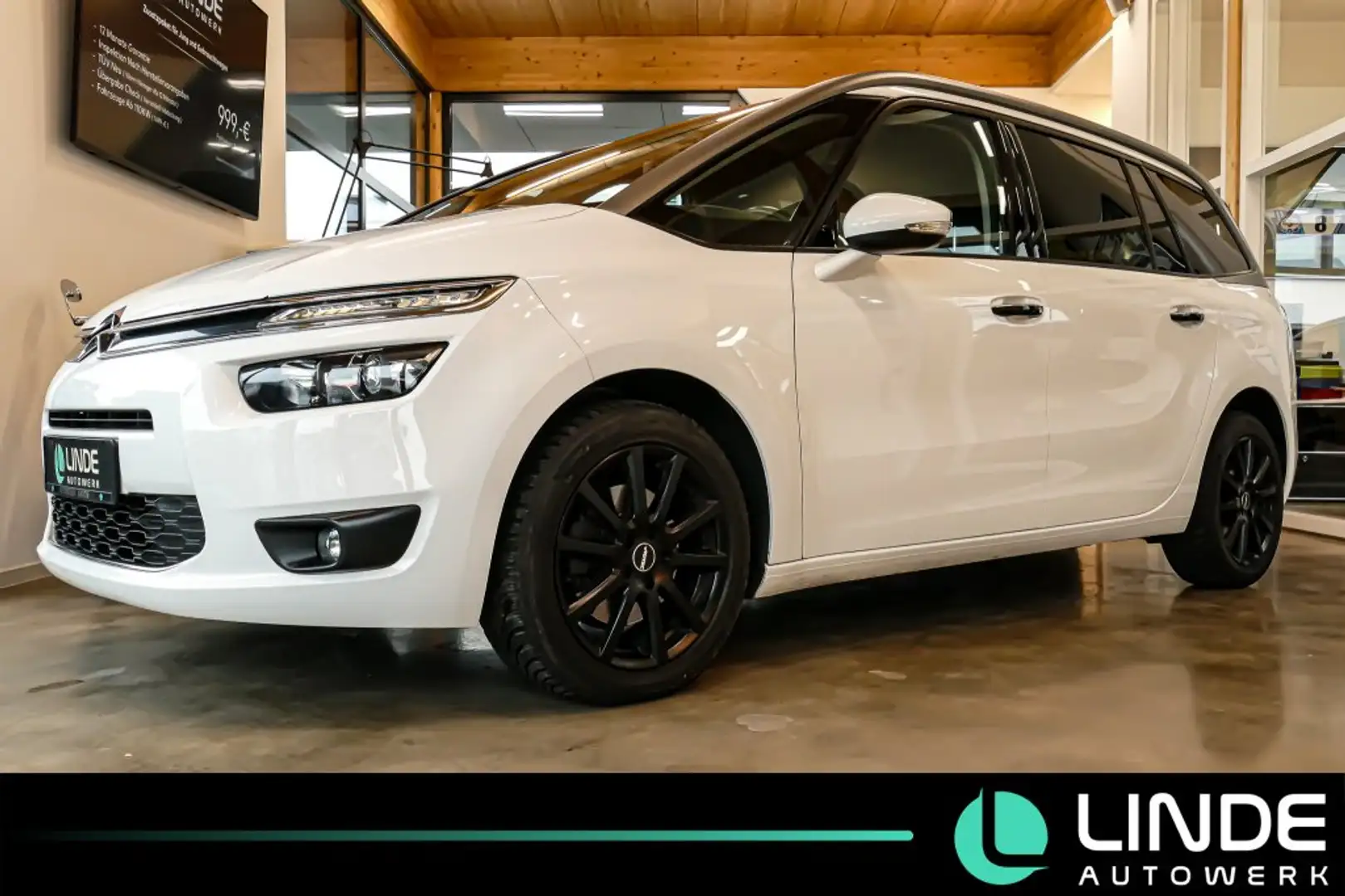Citroen Grand C4 Picasso Selection|LEDER|NAVI Weiß - 1