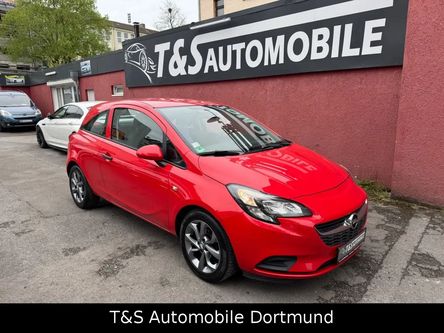 Opel Corsa E Selection -Navi-Kamera-Carplay-Bluetooth Rojo - 1
