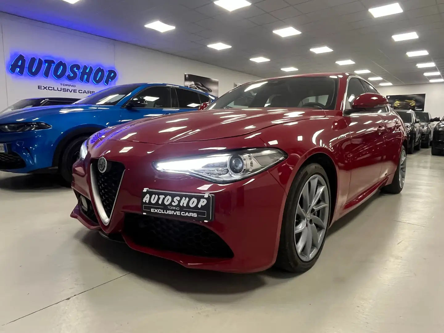 Alfa Romeo Giulia Giulia2.2 t Veloce Q4 210cv awd auto da rivedere Rosso - 1