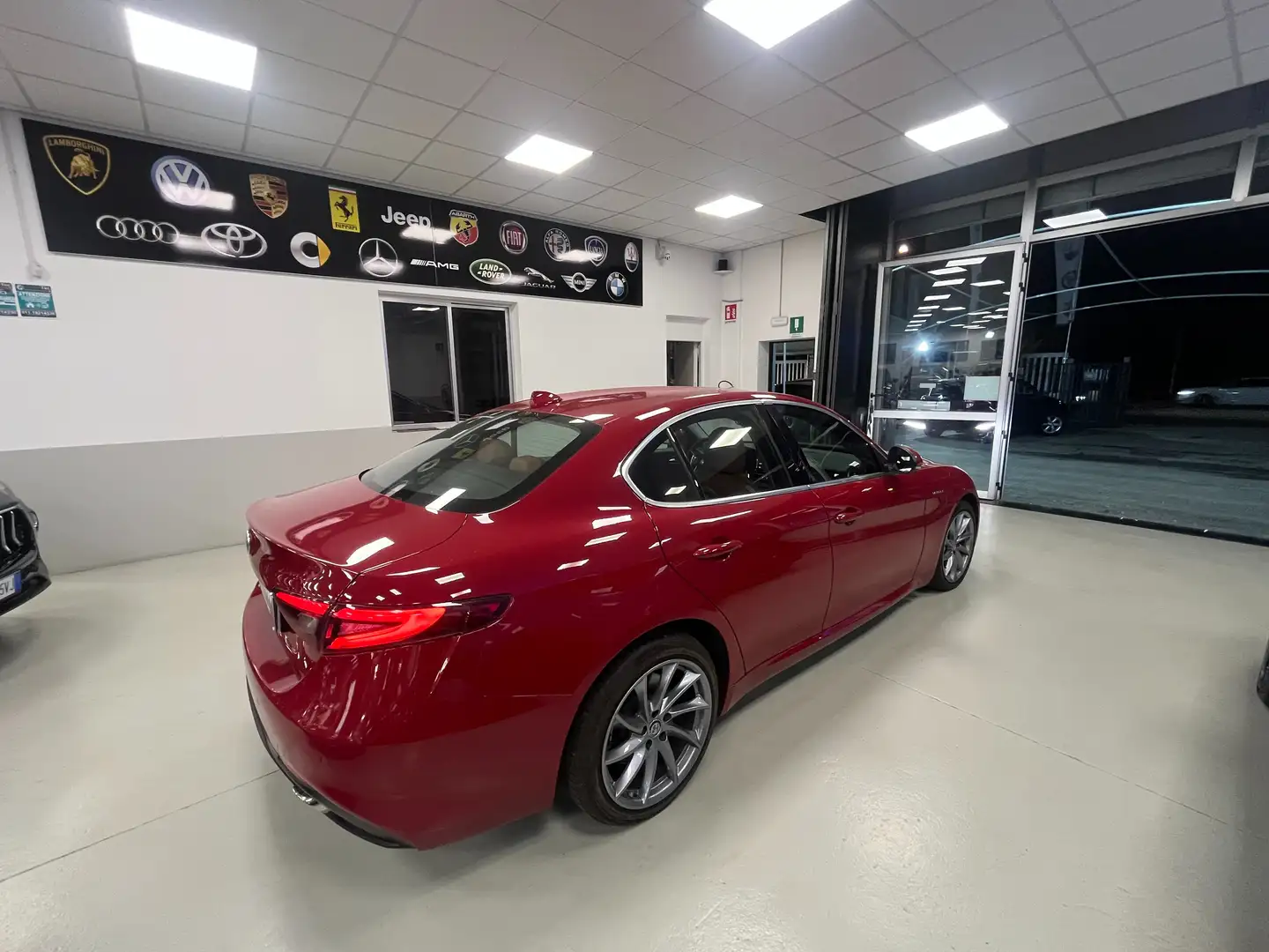 Alfa Romeo Giulia Giulia2.2 t Veloce Q4 210cv awd auto da rivedere Rosso - 2