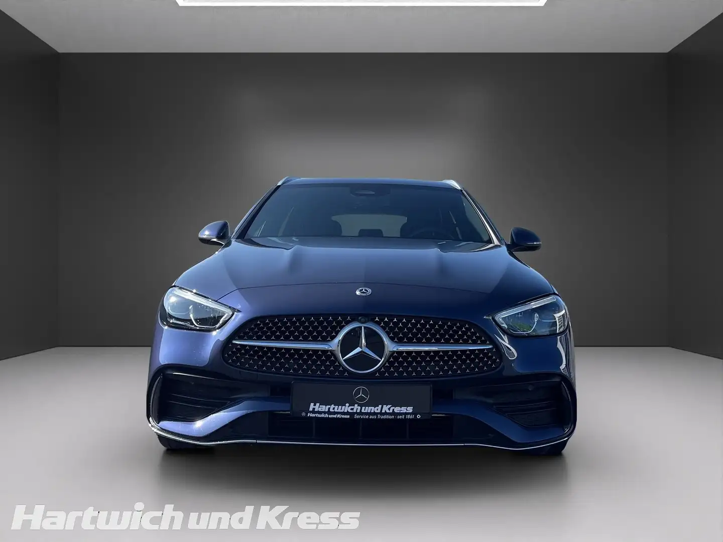 Mercedes-Benz C 200 C 200 T AMG Line 4Matic+AHK+360-Grad+Memory+360° K Blau - 2