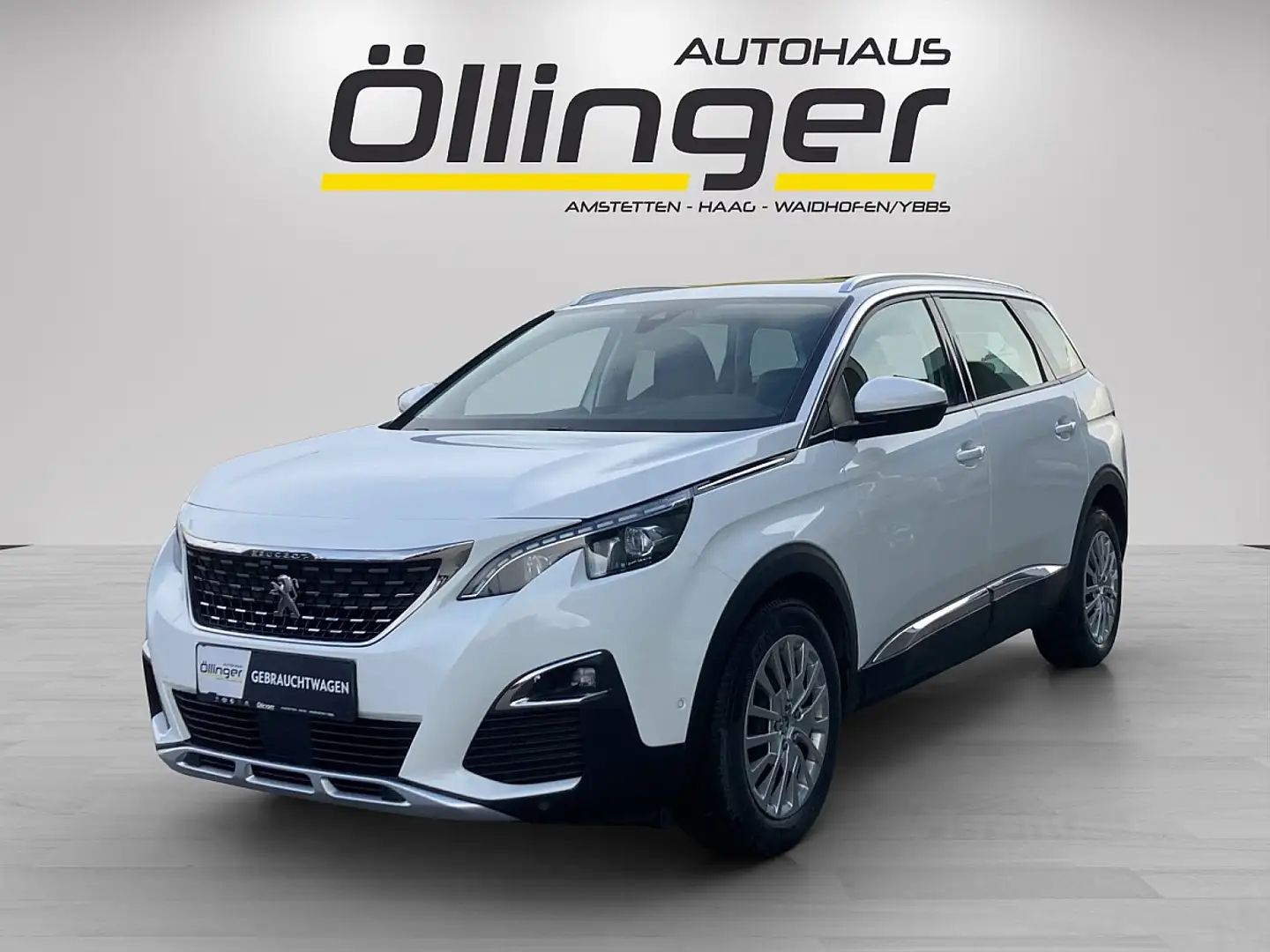 Peugeot 5008 1,5 BlueHDI 130 S&S 6-Gang Allure Weiß - 1