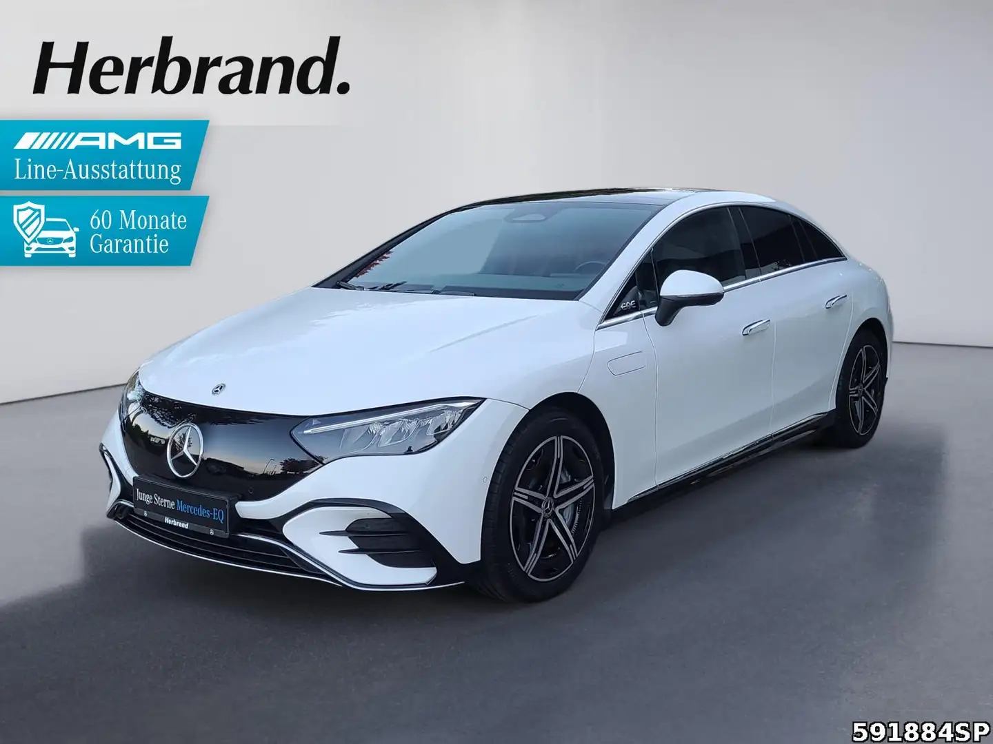 Mercedes-Benz EQE 300 AMG  Pano Memory Distronic Ambiente LED Weiß - 1