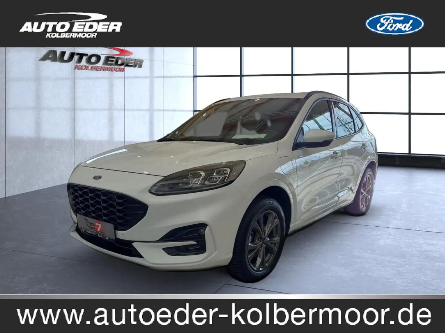 Ford Kuga Plug-In Hybrid ST-Line X Sportpaket Bluetooth Weiß - 1