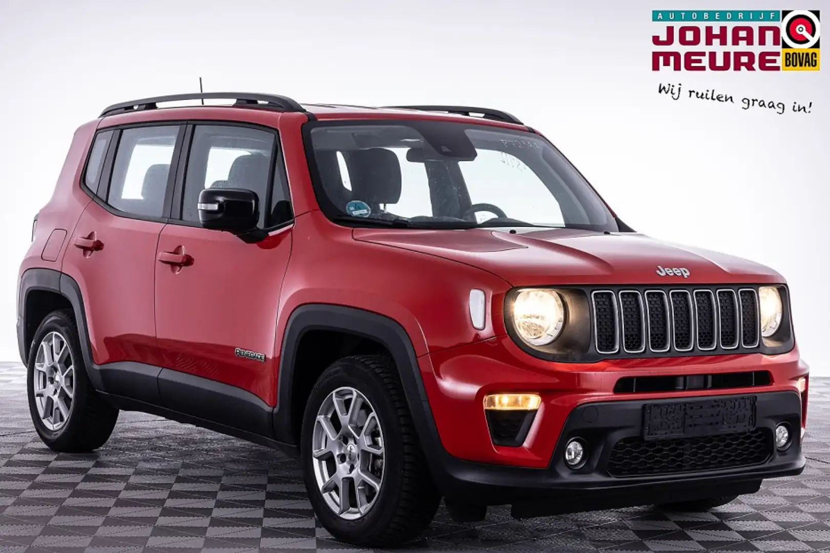 Jeep Renegade 1.5T e-Hybrid Limited Automaat | ECC | VELGEN | PD Rood - 1