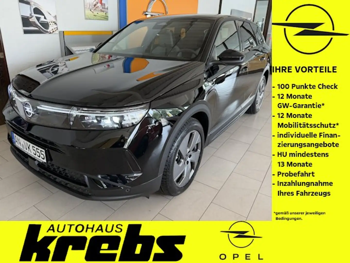 Opel Grandland Grandland 1.2 DI Hybrid 48 V Automatik GS Noir - 1