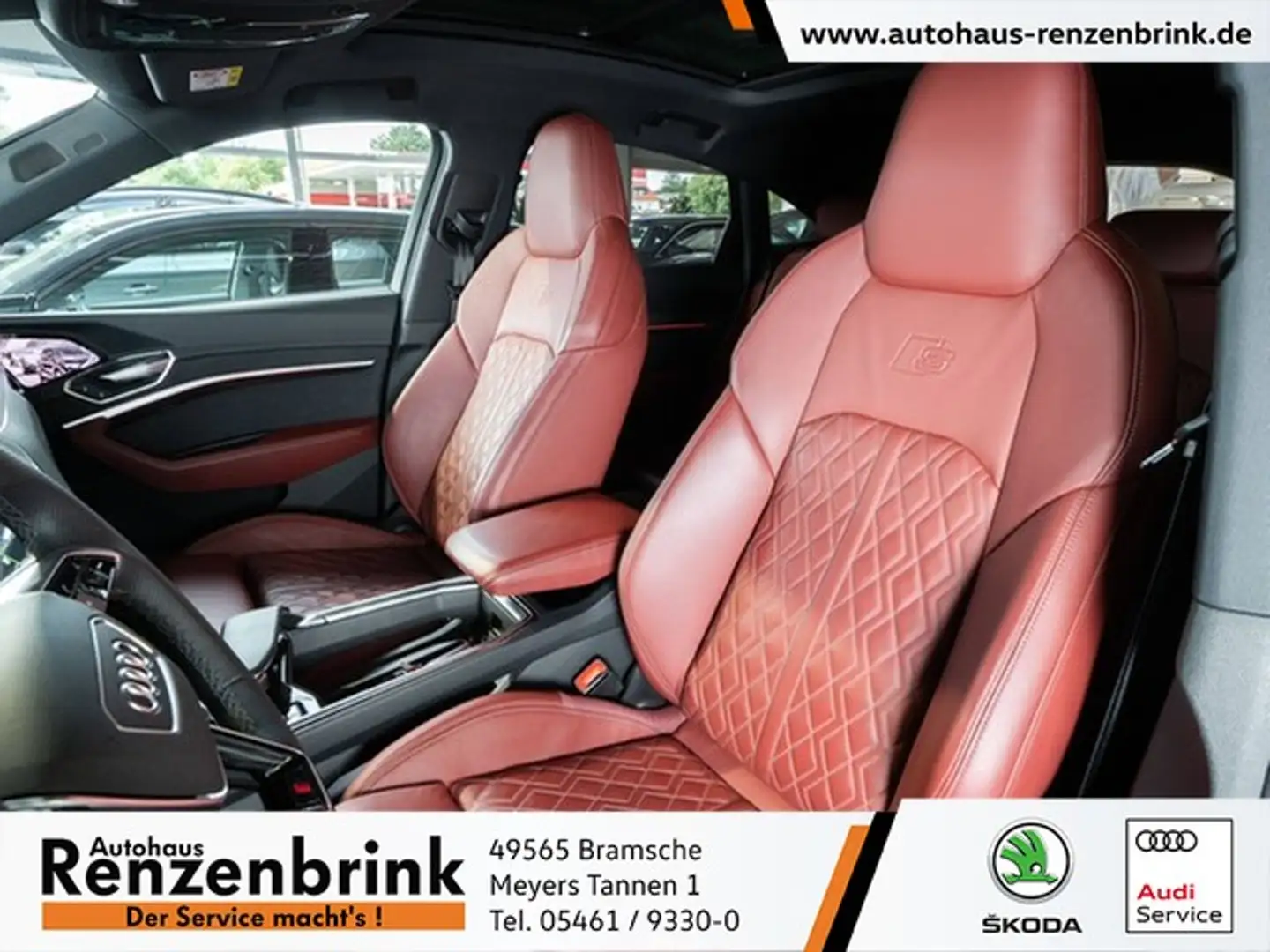 Audi e-tron S Sportback quattro PANO+HEAD+UP+AHK+LUFTFEDERU... Schwarz - 1
