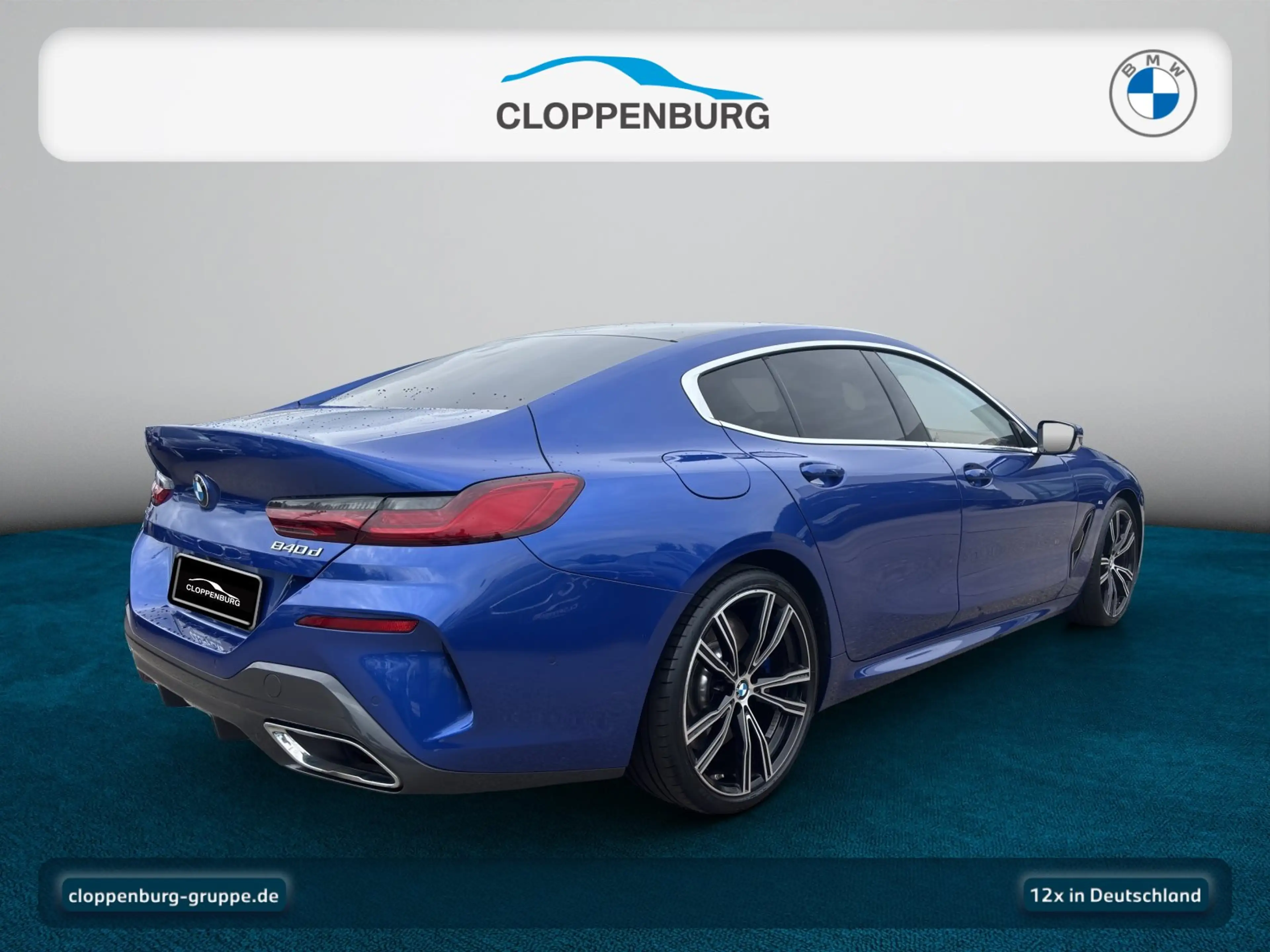 BMW 840 d xDrive Gran Coupé Head-Up+StHz+Navi+Pano+BT — photo 7