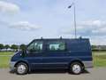 Ford Transit 260S 2.2 TDCI DC 6-pers, Airco, Haak, NL-Bus, C.V. Albastru - thumbnail 3