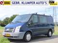 Ford Transit 260S 2.2 TDCI DC 6-pers, Airco, Haak, NL-Bus, C.V. Albastru - thumbnail 1