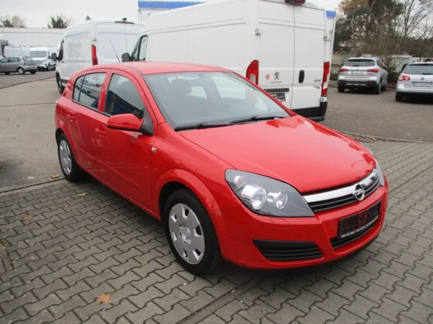 Opel Astra Astra 1,6i.Grüne Plakette.5 Türig.Klima. Rojo - 2