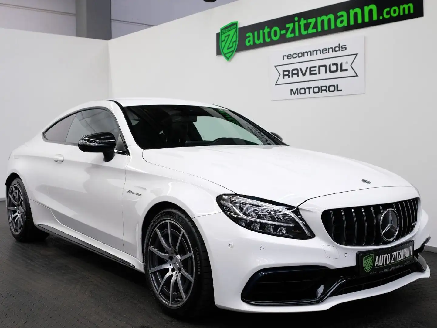 Mercedes-Benz C 63 AMG C63 AMG COUPE/DEUTSCH/NIGHT-PAKET/FACELIFT Weiß - 1