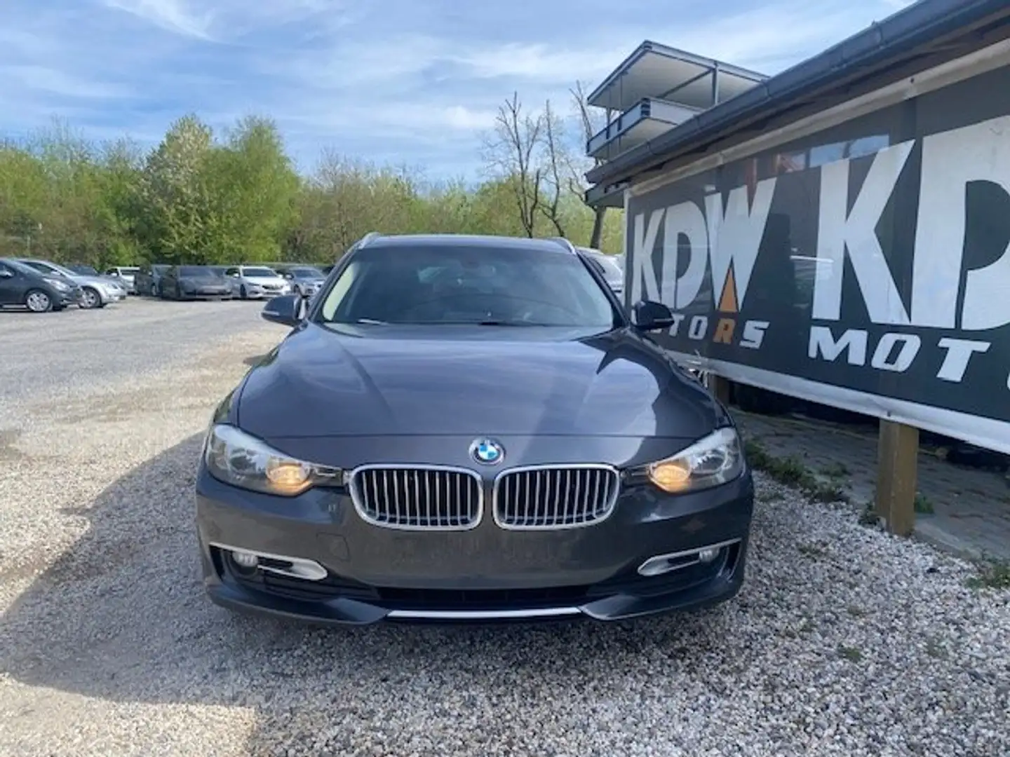BMW 318 Touring d * MODERN * BluePerformance Gris - 2