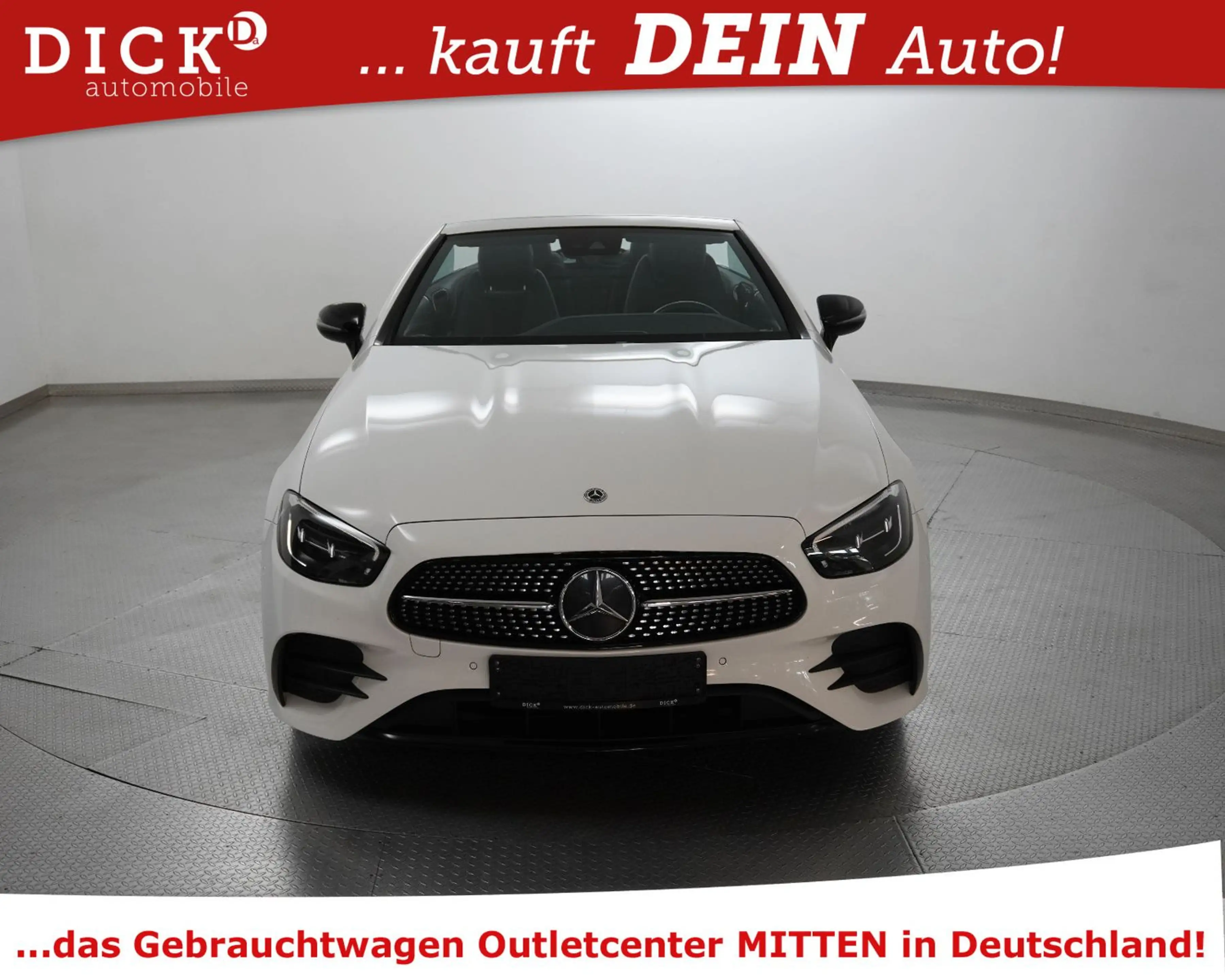 Mercedes-Benz E 220 E220d Cabrio 2X AMG NIGHT+WIDESC+STNDHZ+BURM+20" — photo 11