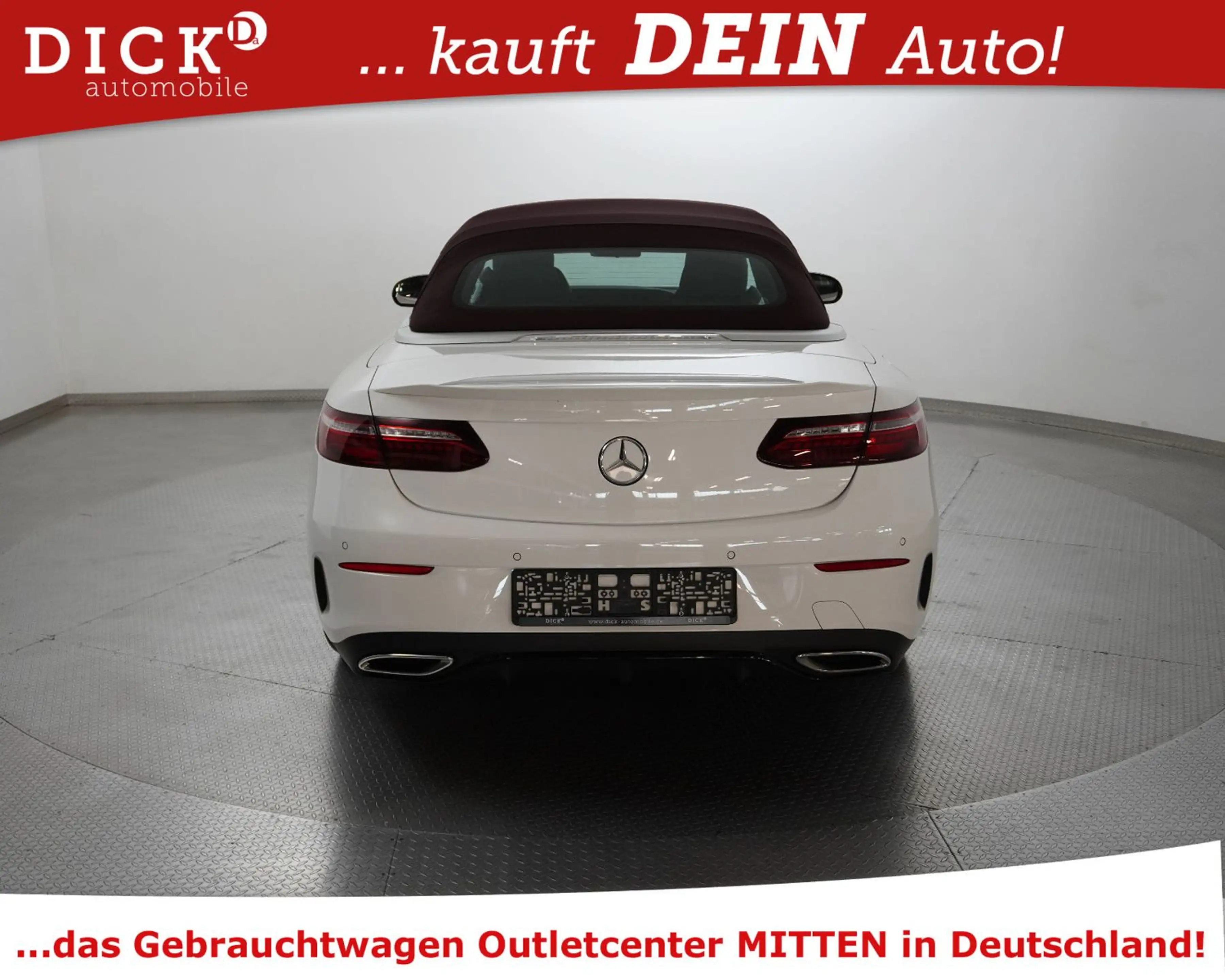 Mercedes-Benz E 220 E220d Cabrio 2X AMG NIGHT+WIDESC+STNDHZ+BURM+20" — photo 7
