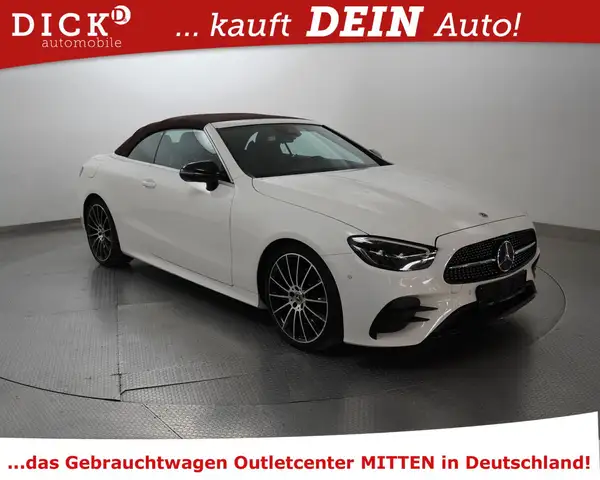 Mercedes-Benz E 220 E220d Cabrio 2X AMG NIGHT+WIDESC+STNDHZ+BURM+20"