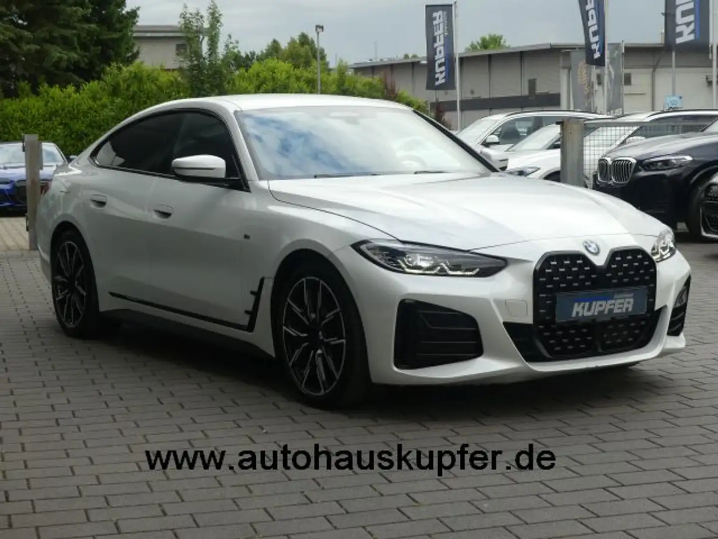 BMW 420 d xDrive M Sportpak. Laser°Stdhzg Weiß - 1