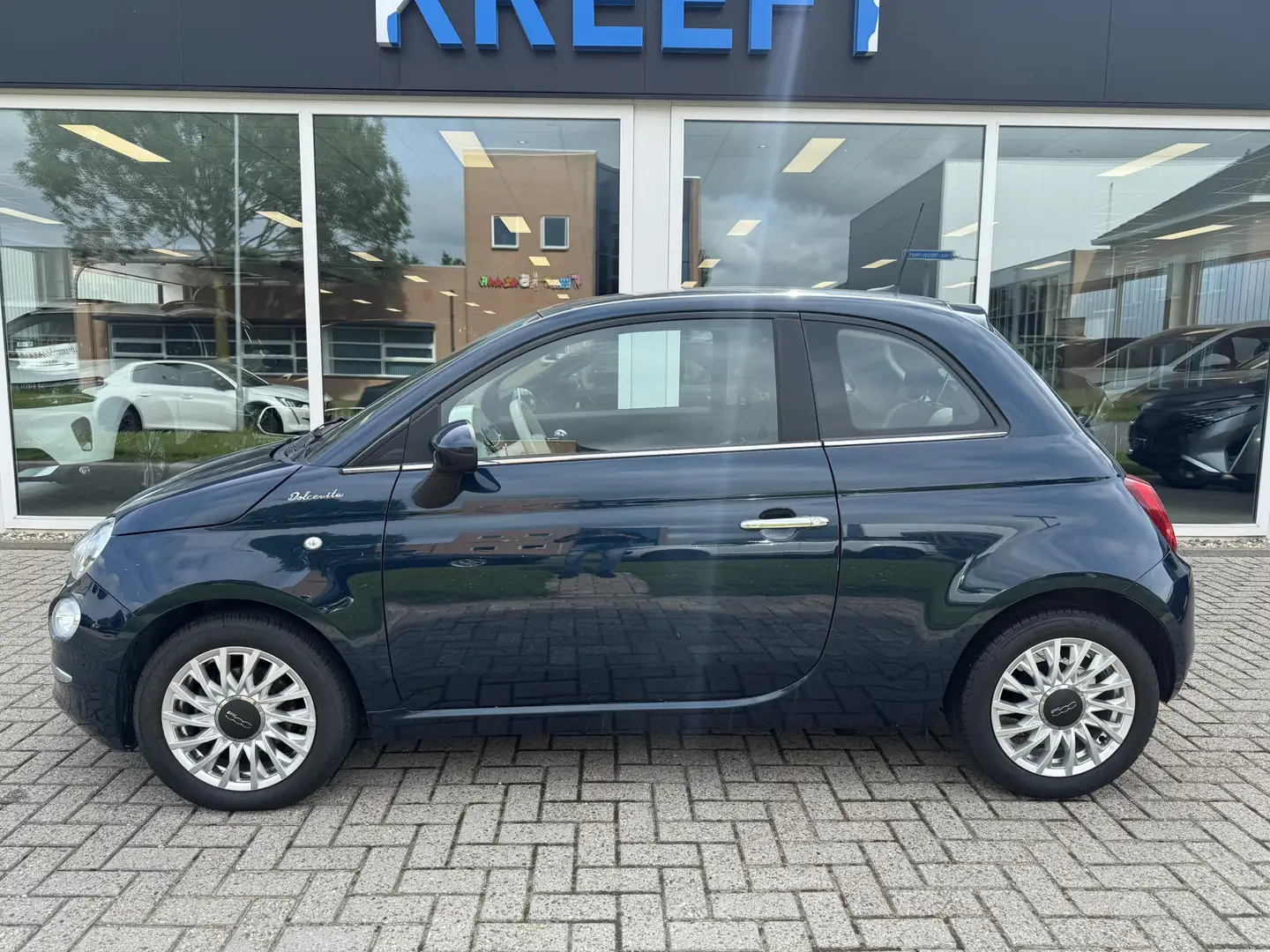 Fiat 500 1.0 Hybrid Launch Edition 1 jr bovag garantie Blau - 2