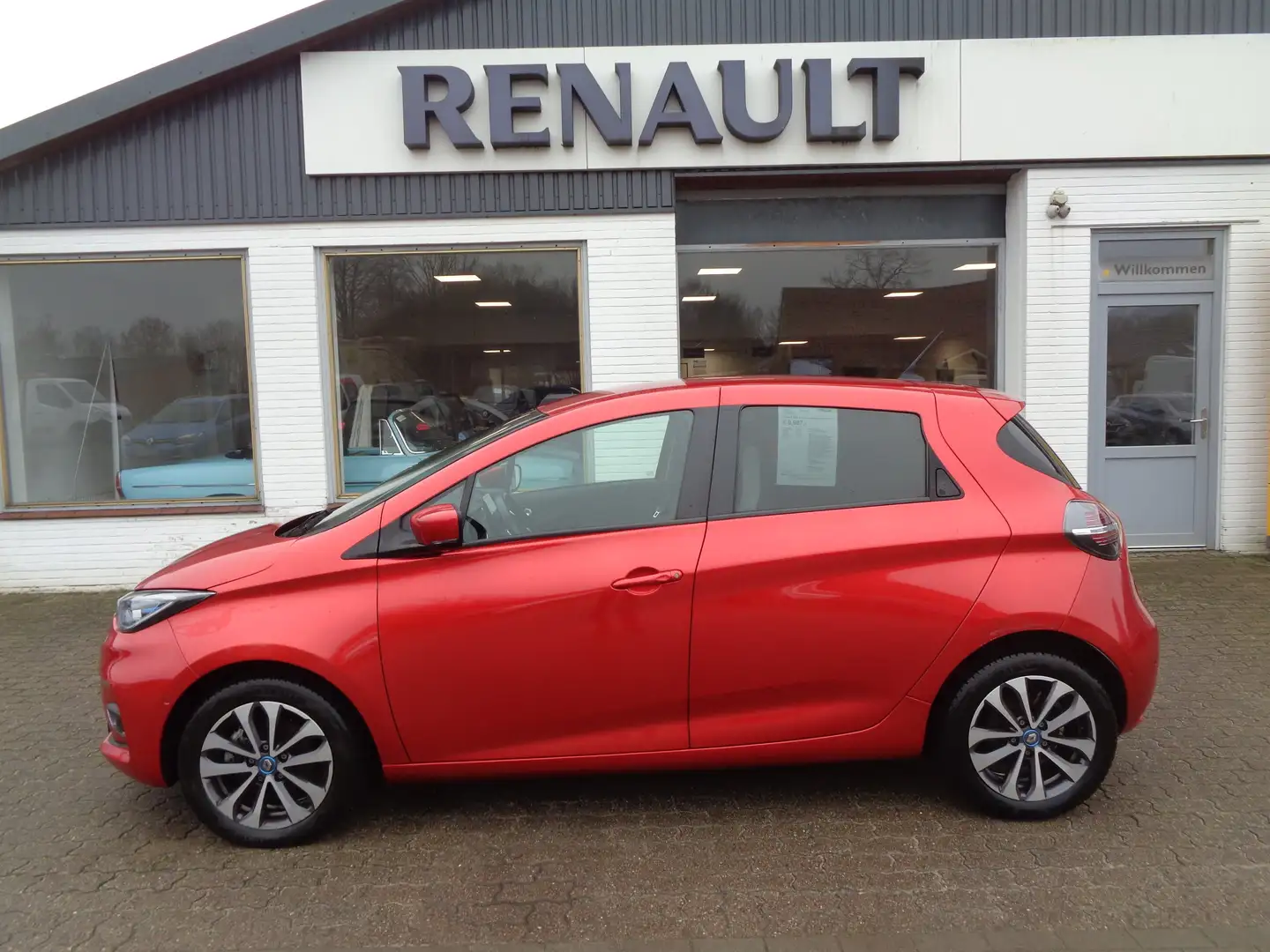 Renault ZOE Z.E 50 Intens Batteriemiete 50KWh CCS Rot - 1