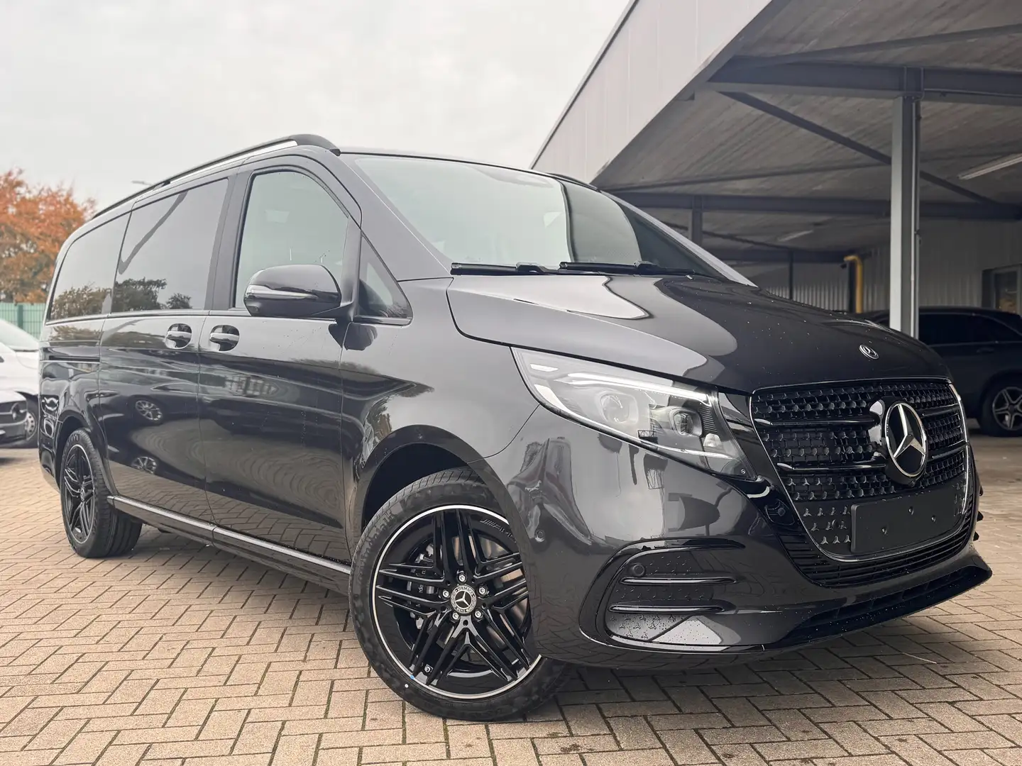 Mercedes-Benz V 300 LICHTE VRACHT/ 82.626+BTW/4x4/pano dak/luchtvering Grau - 1