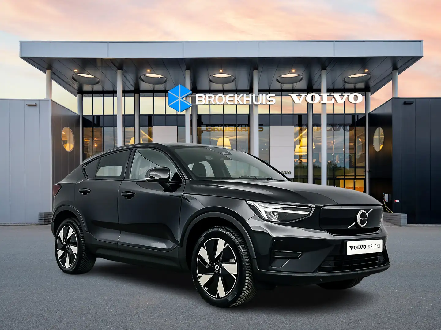 Volvo C40 Single Motor Extended Range Plus | Panoramadak | T Noir - 2