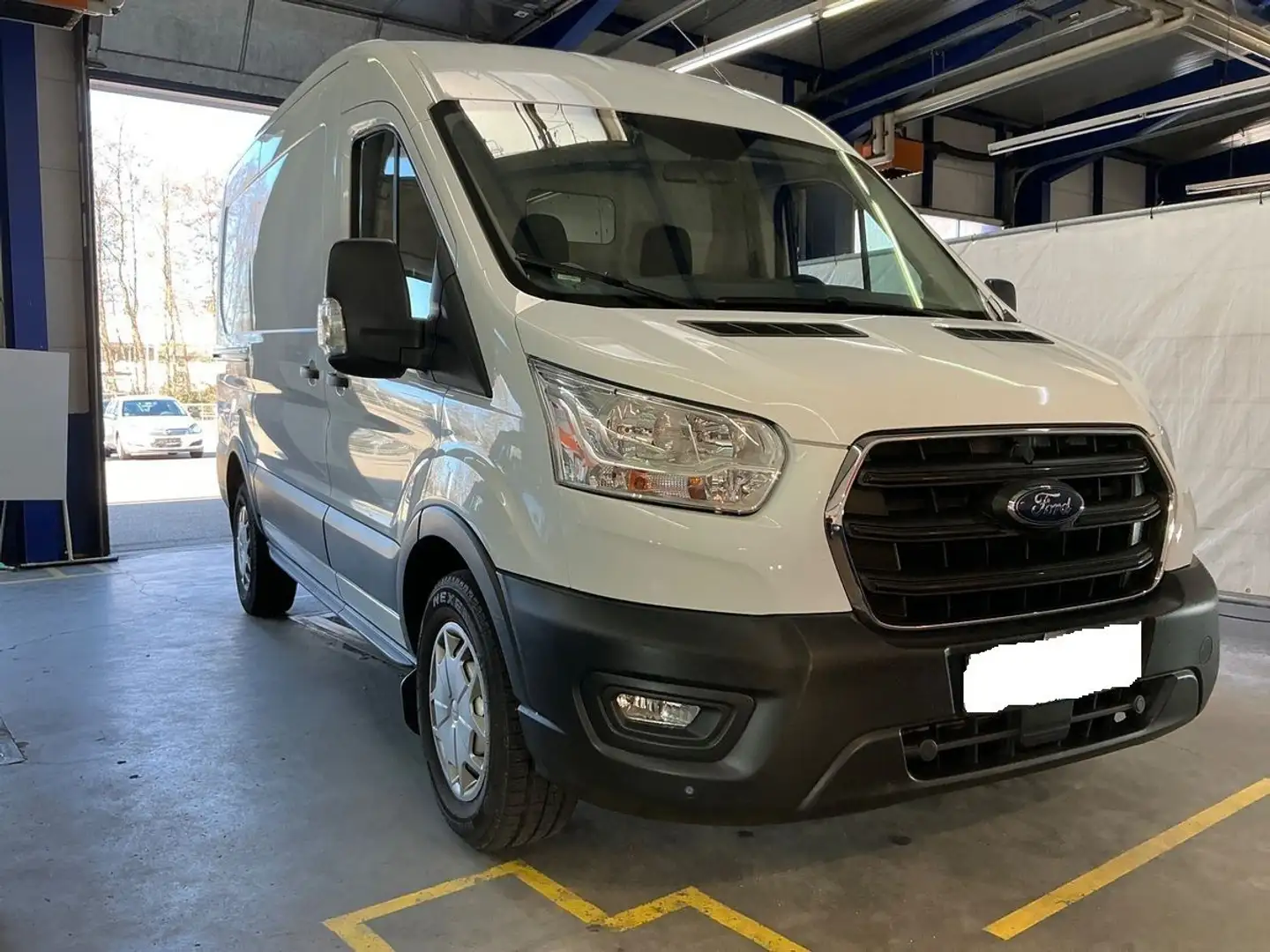 Ford Transit Kasten 350 L2 Trend Kilma 1.Hand PDC Blanc - 1
