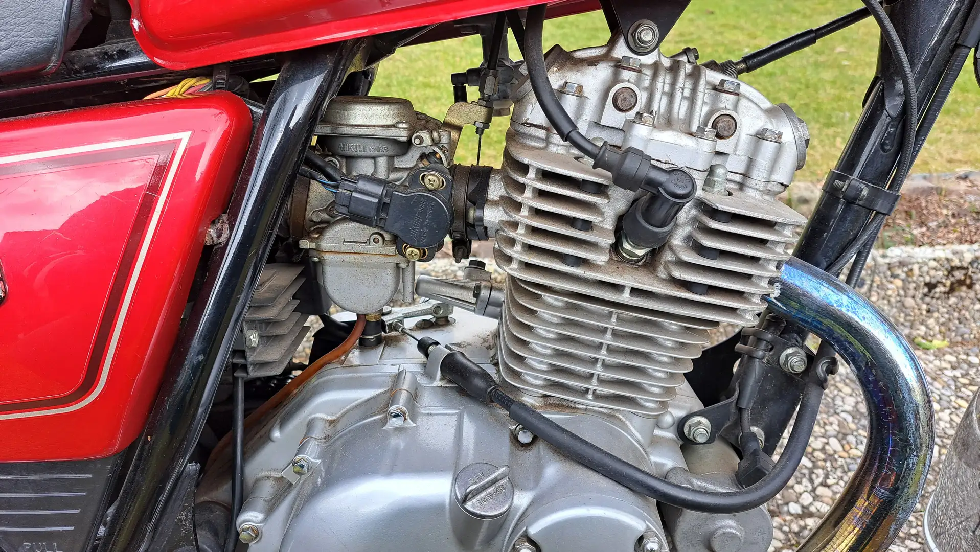 Suzuki GN 125 Manuell Red - 2